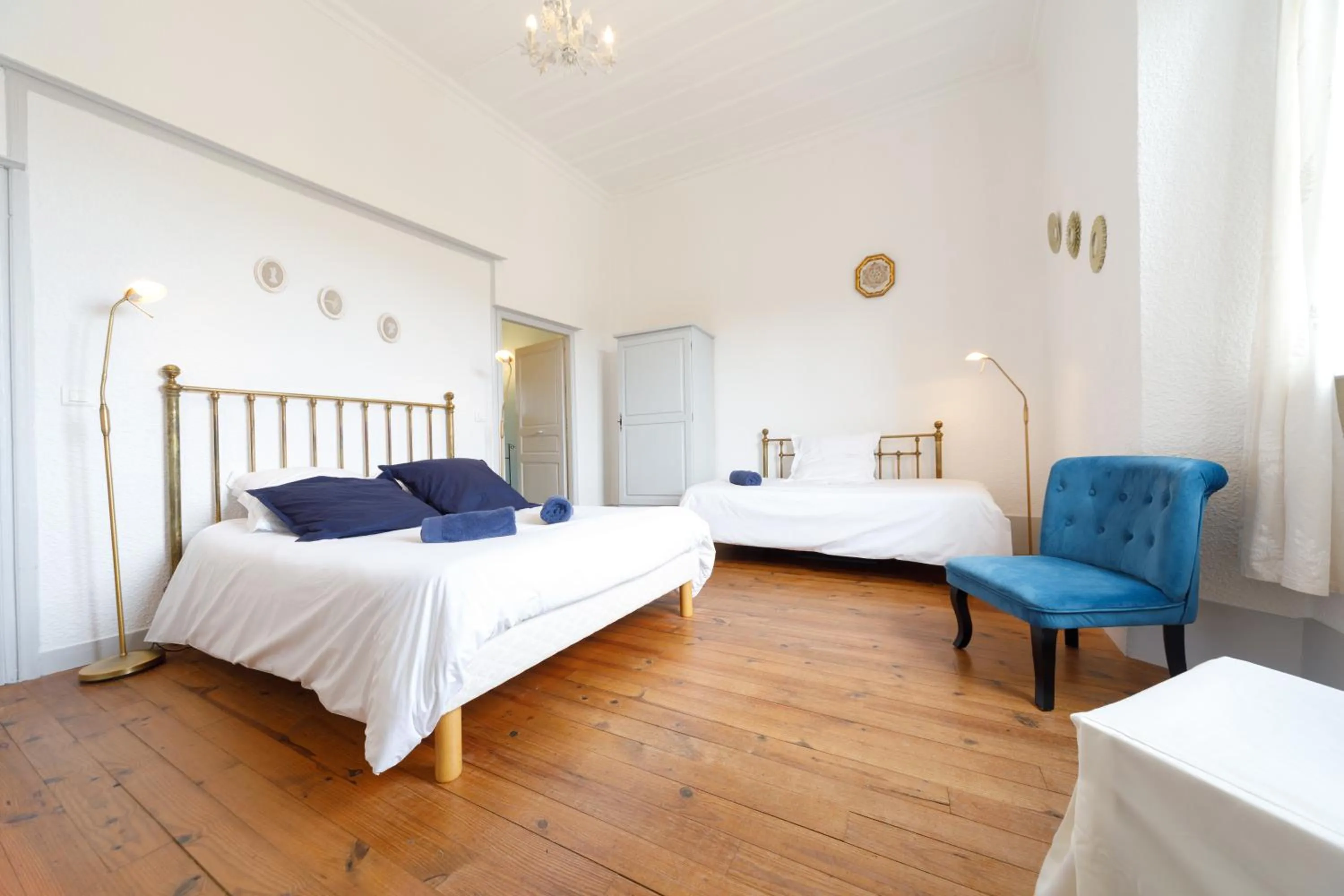 Bed in Ermitage Saint Vincent B&B