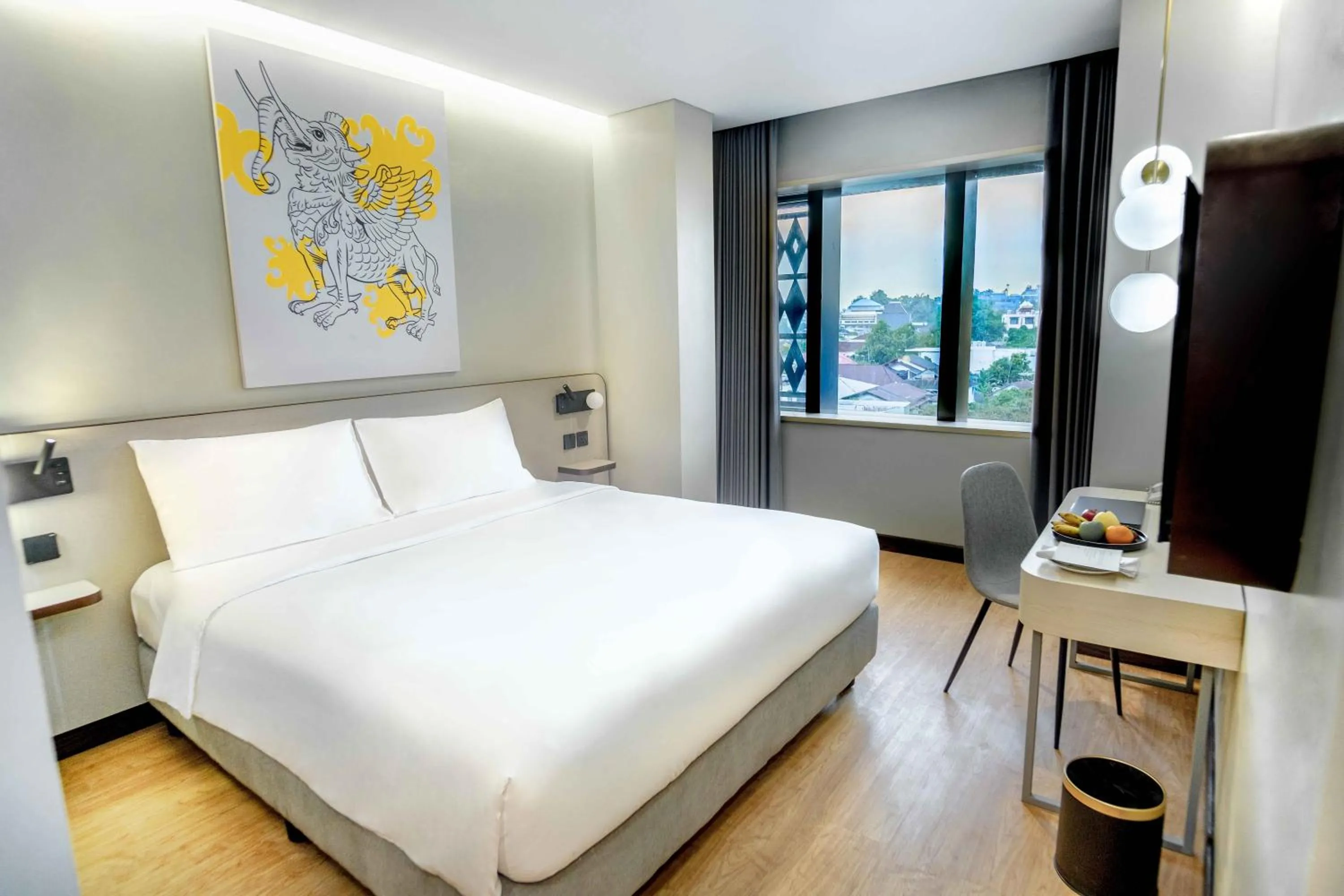 Bedroom, Bed in Yello Hotel Samarinda