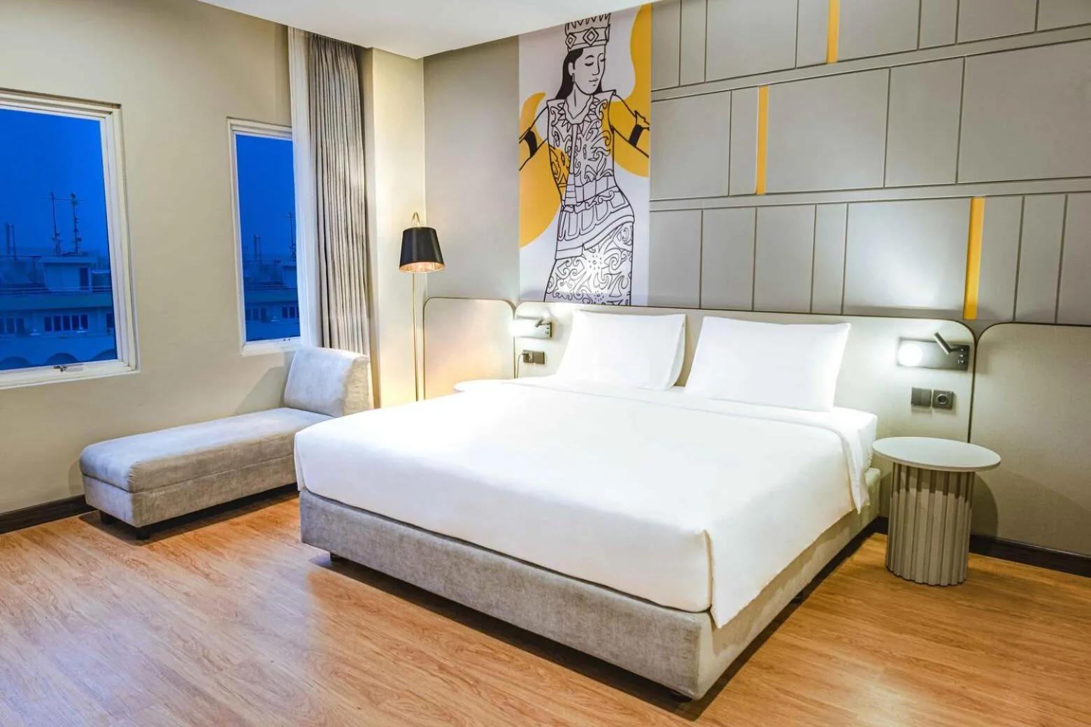 Bedroom, Bed in Yello Hotel Samarinda