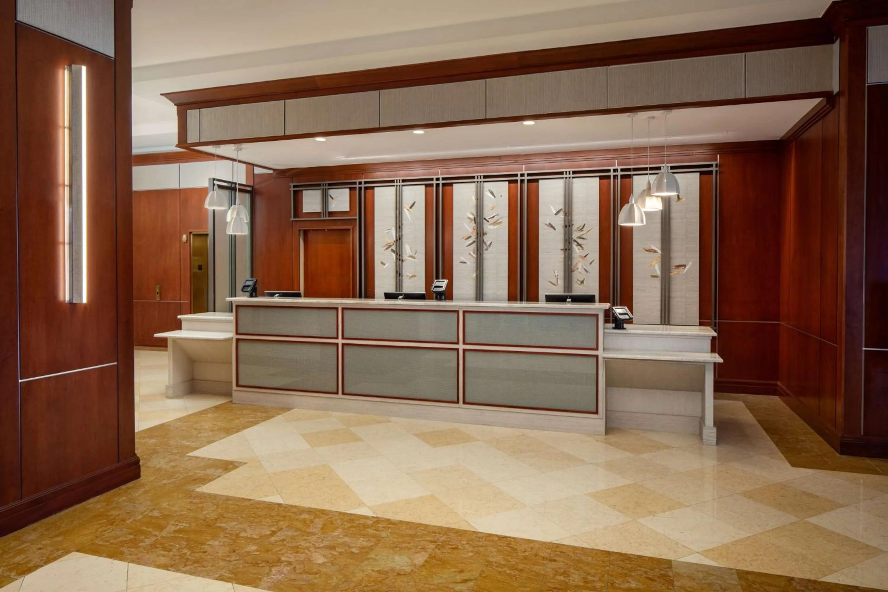 Lobby or reception in Hilton St. Petersburg Carillon Park