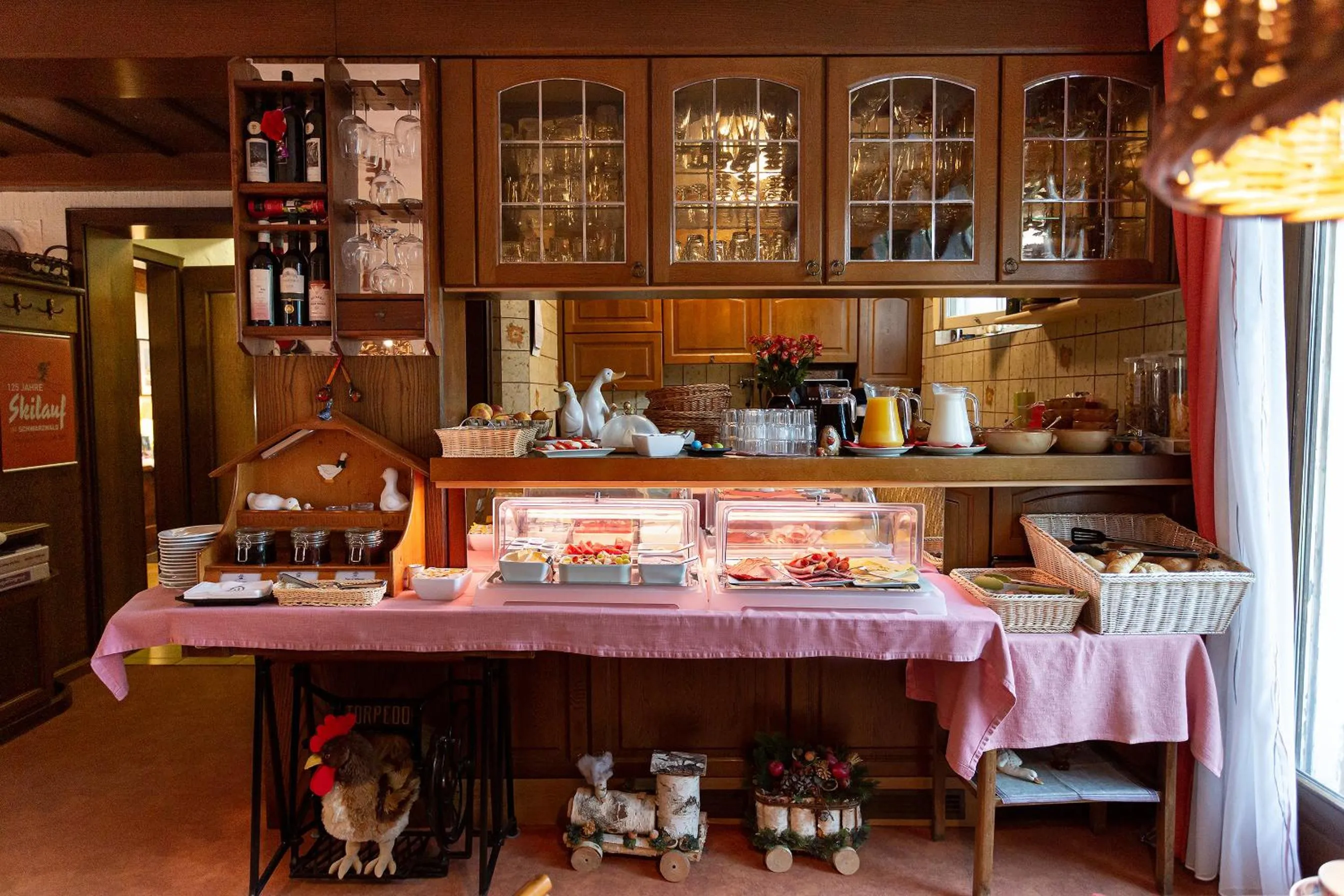 Buffet breakfast in Hotel Silberdistel