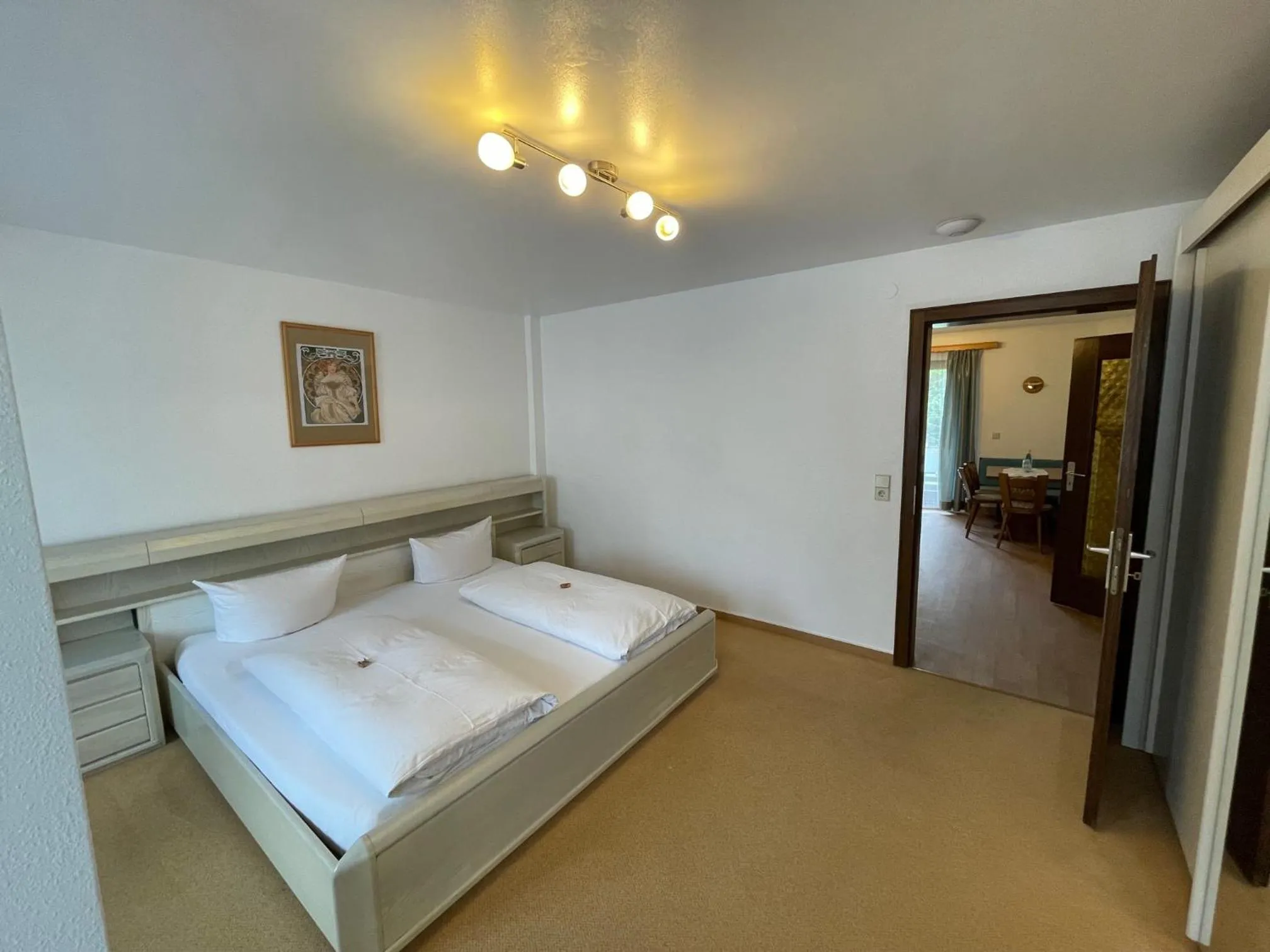 Bed in Hotel Silberdistel