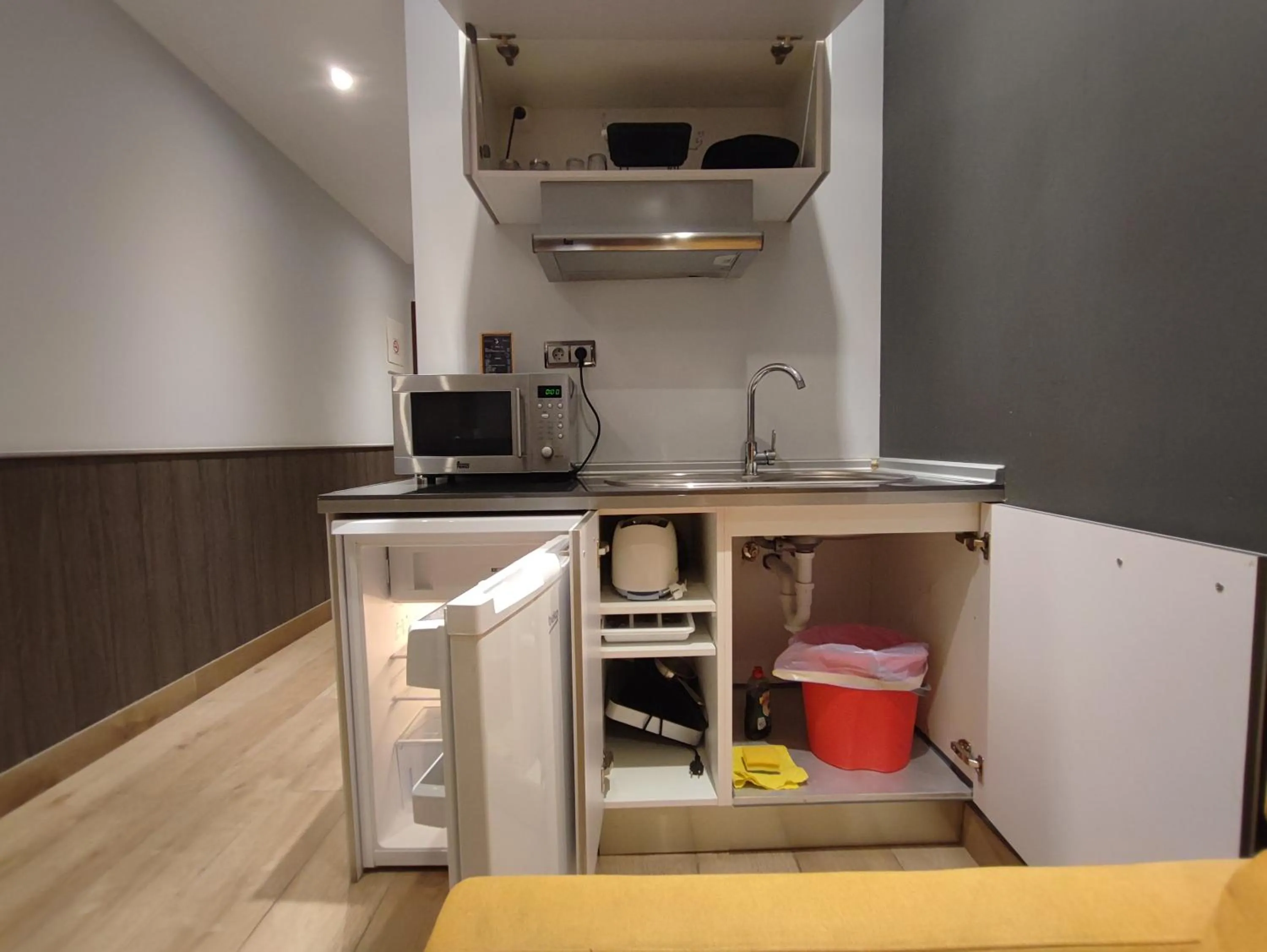 Kitchen or kitchenette in Pensión Astigarraga