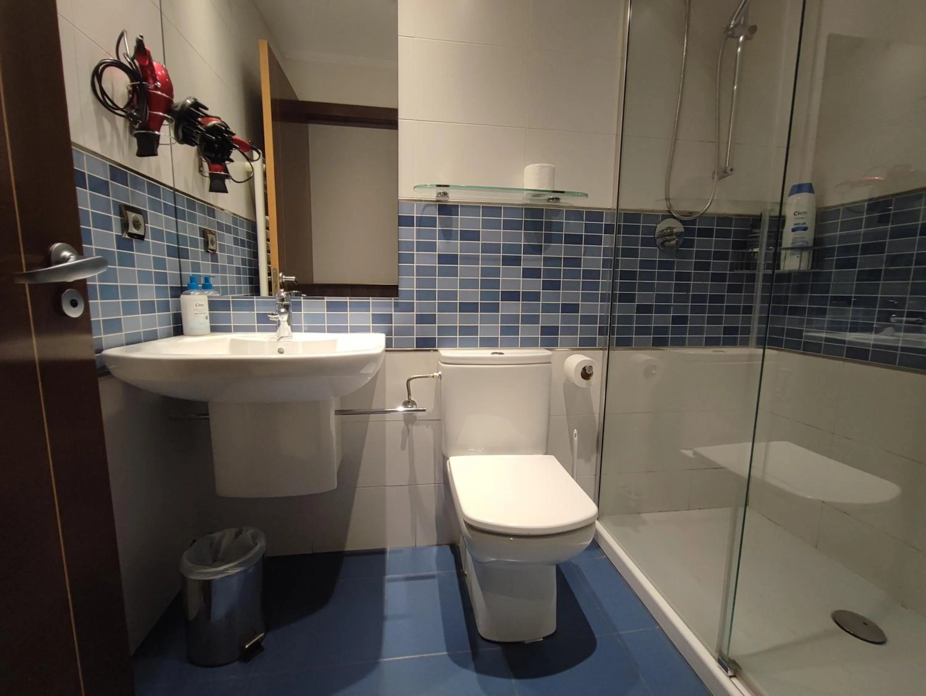 Shower in Pensión Astigarraga