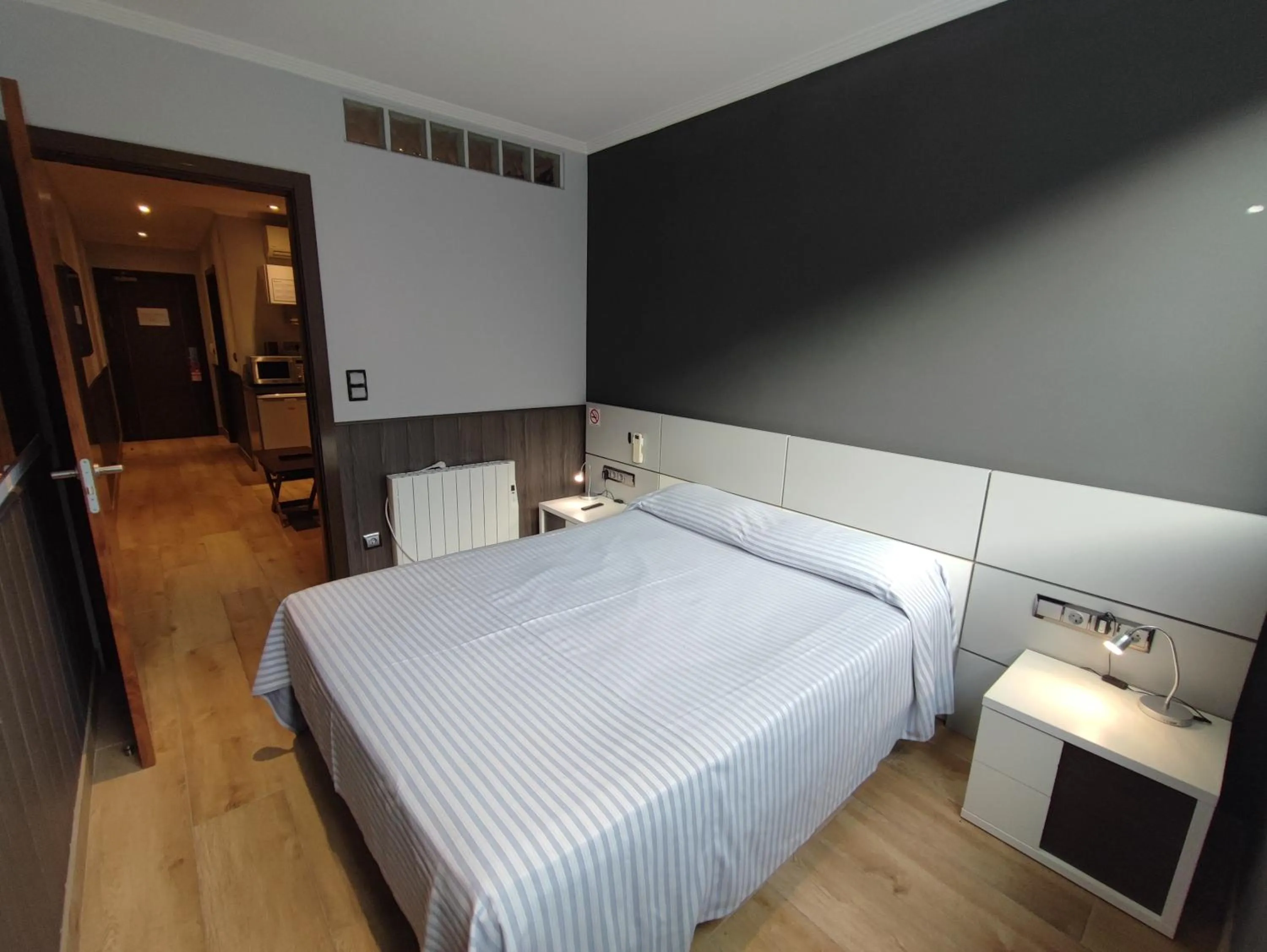 Bed in Pensión Astigarraga