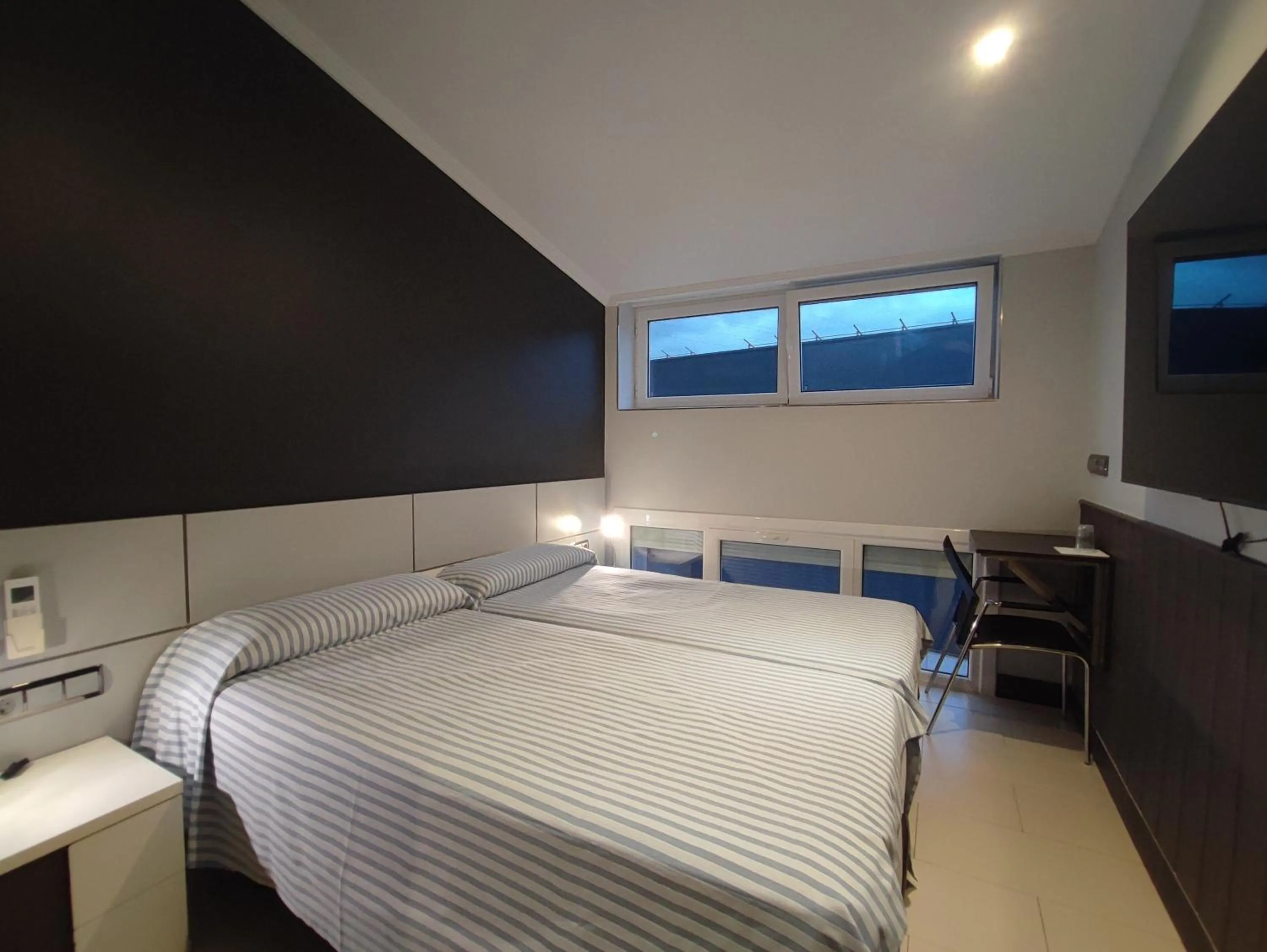 Bed in Pensión Astigarraga