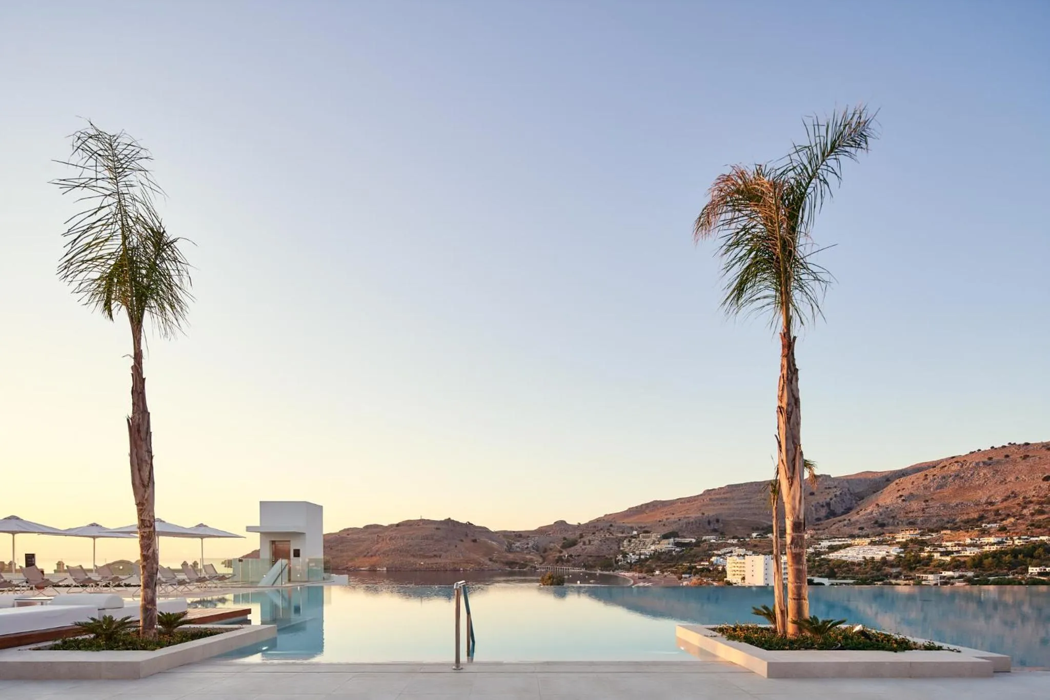 Pool view in Lindos Grand Resort & Spa - Adults Only