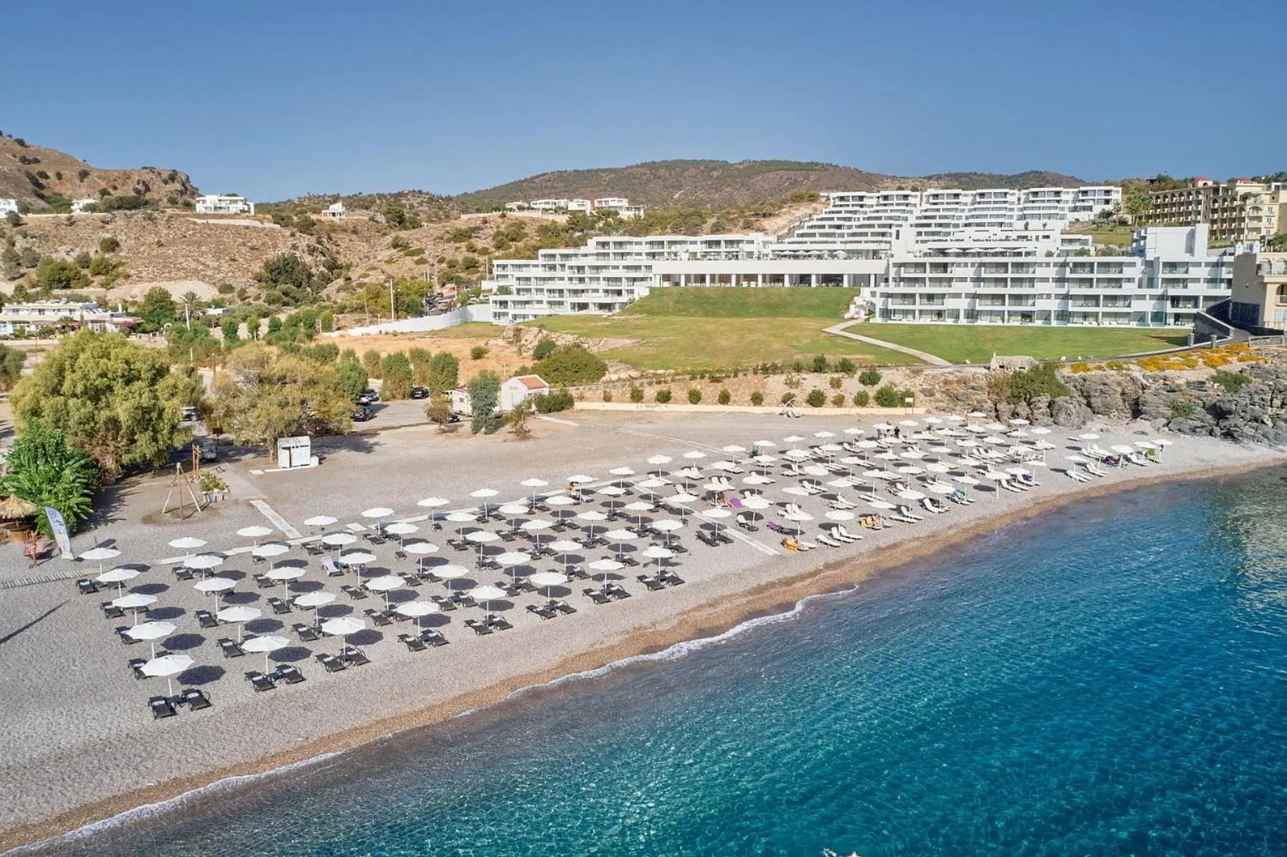 Beach in Lindos Grand Resort & Spa - Adults Only