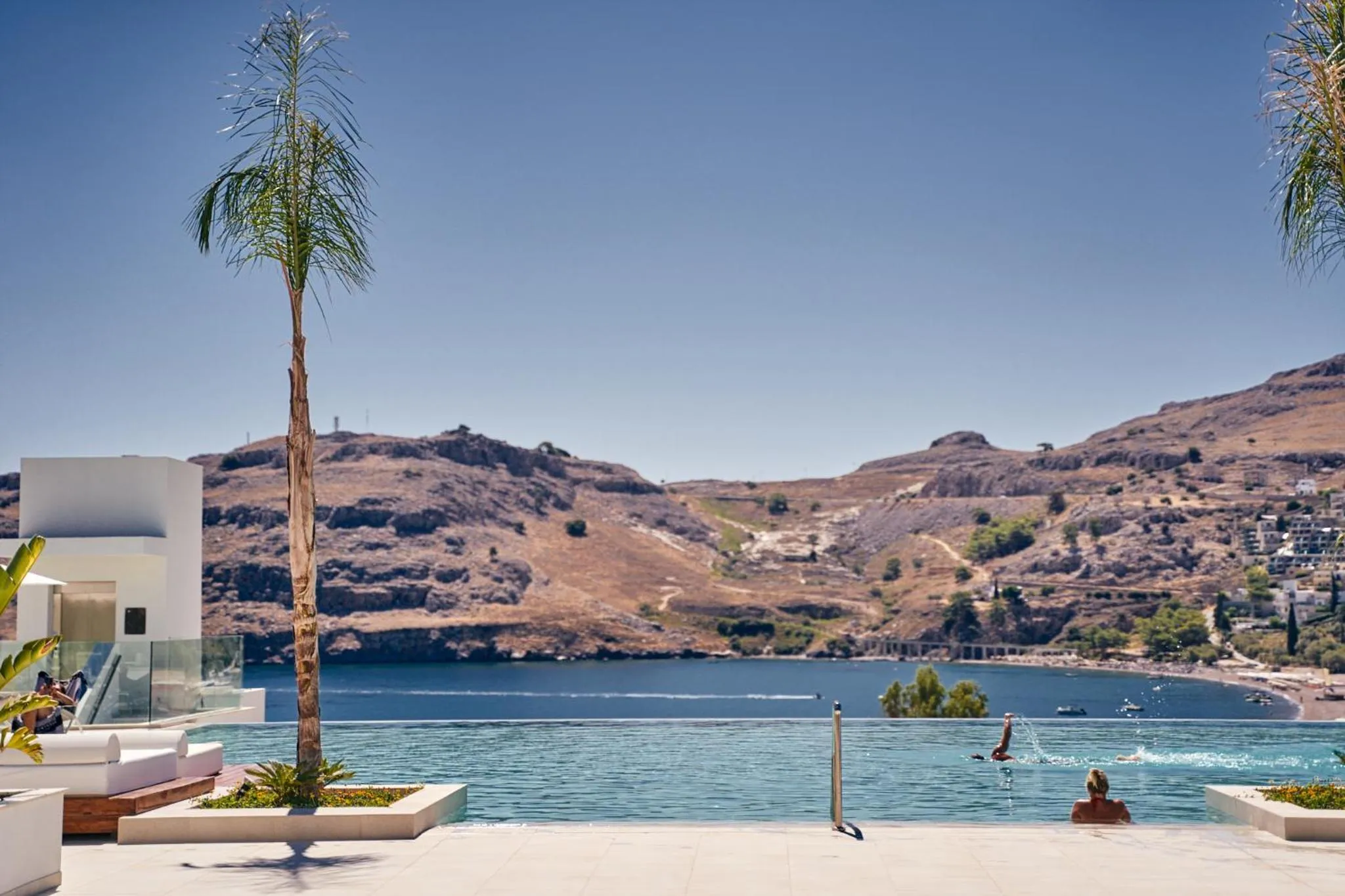 Pool view in Lindos Grand Resort & Spa - Adults Only