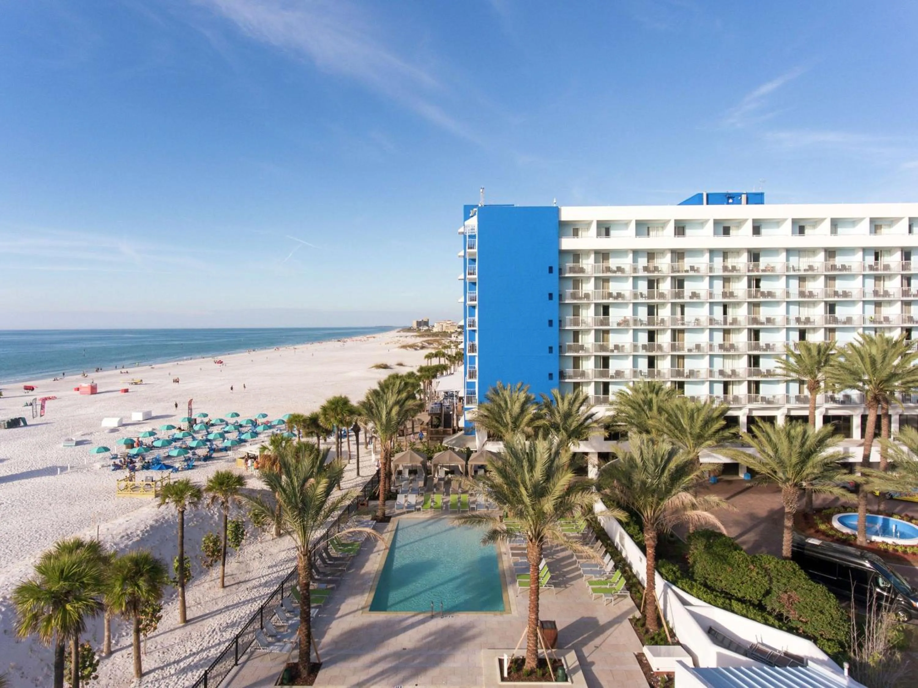 Property building in Hilton Clearwater Beach Resort & Spa