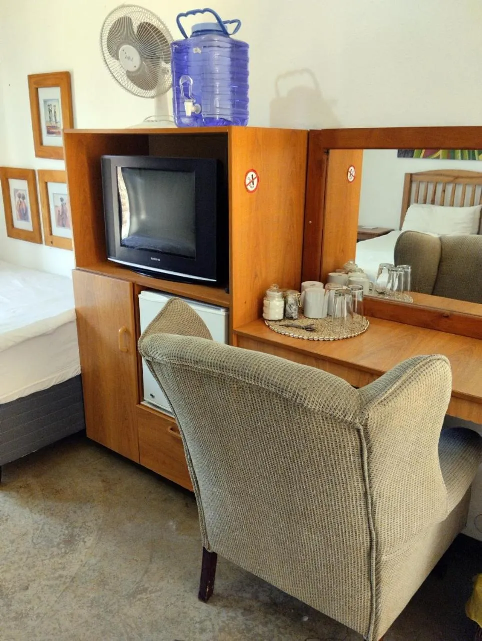 Bed in Woodpecker Guesthouse Middelburg Mpumalanga