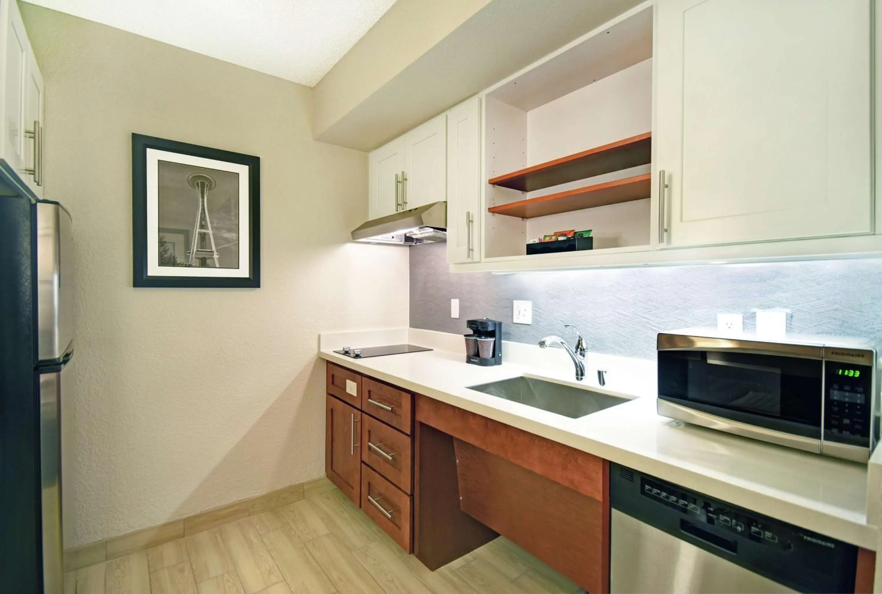 Kitchen or kitchenette in Homewood Suites by Hilton Seattle Downtown