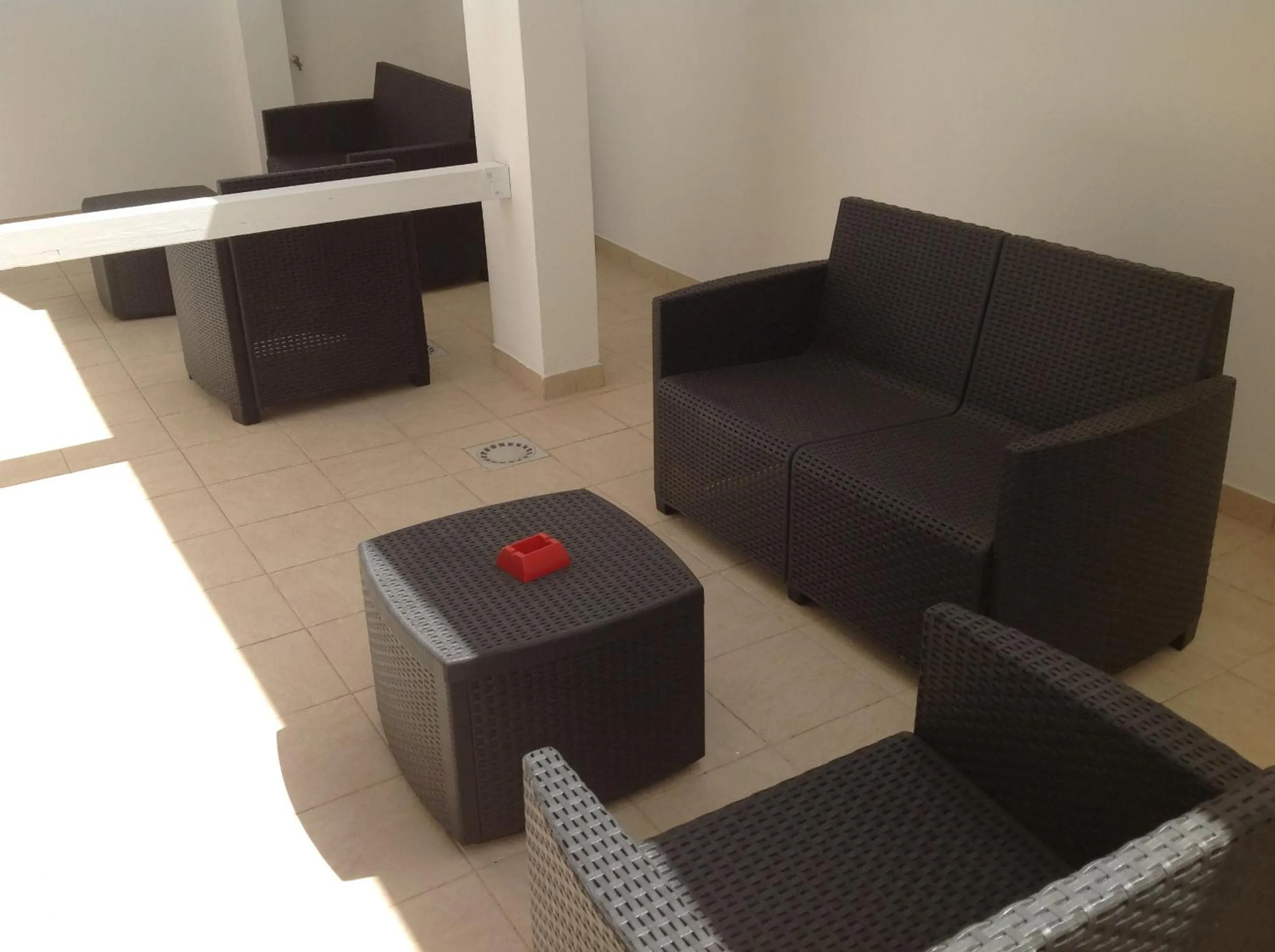 Patio in Hotel Corallo