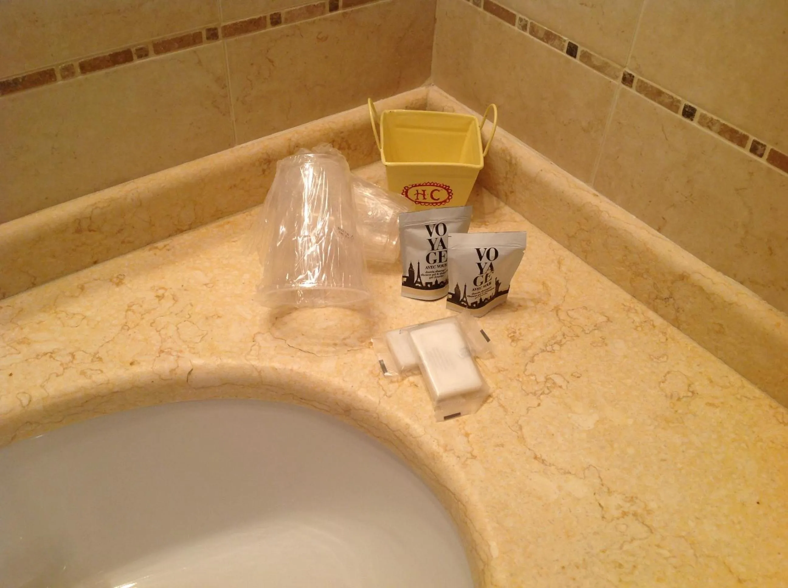 Bathroom in Hotel Corallo