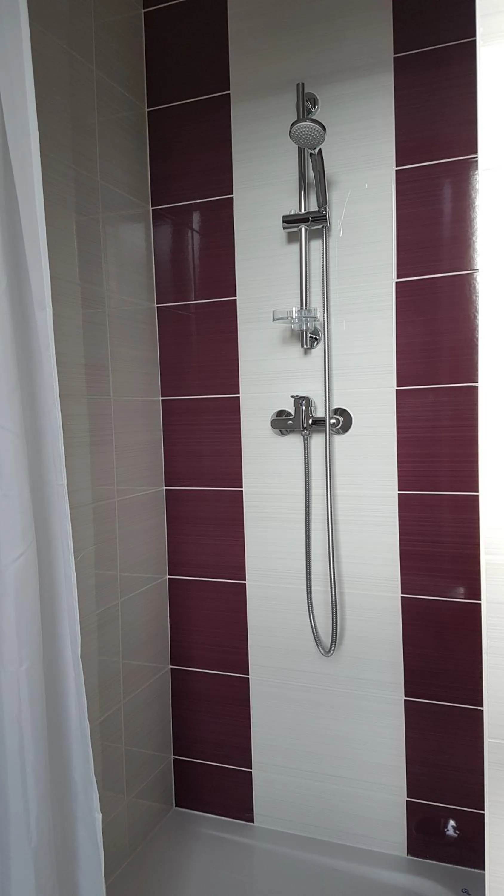 Shower in Hôtel du Soleil