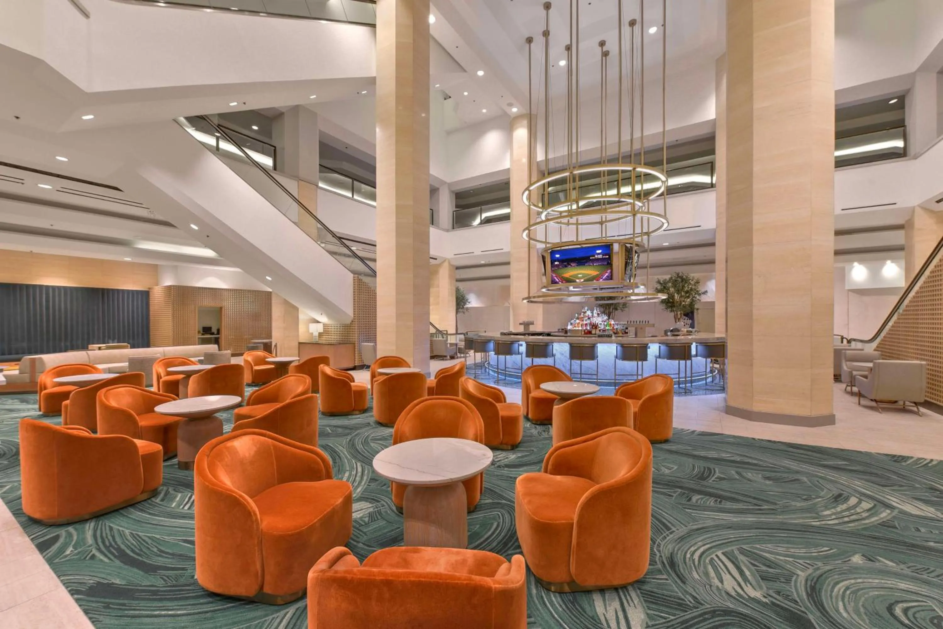 Lobby or reception in Hilton Anaheim