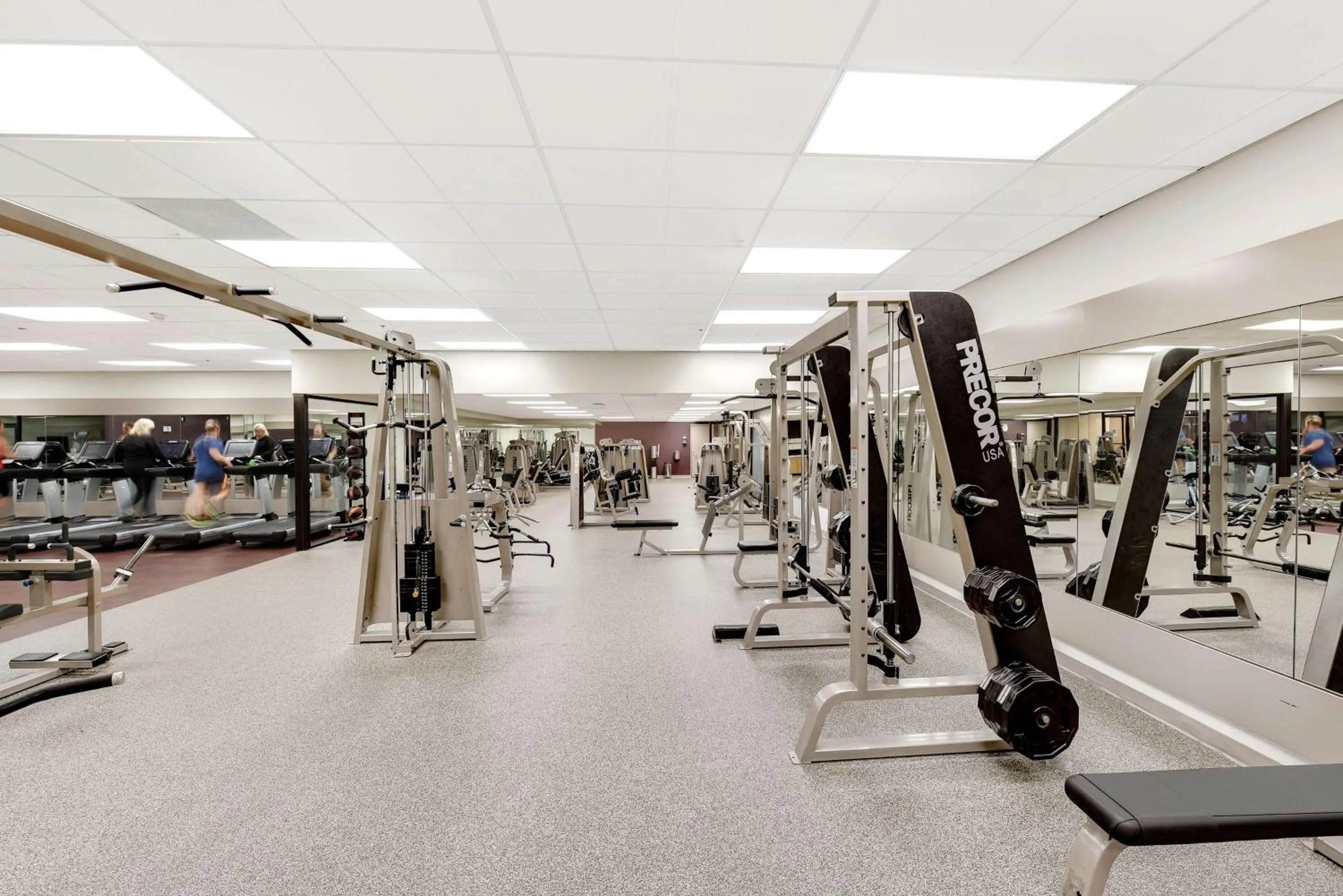 Fitness centre/facilities in Hilton Anaheim
