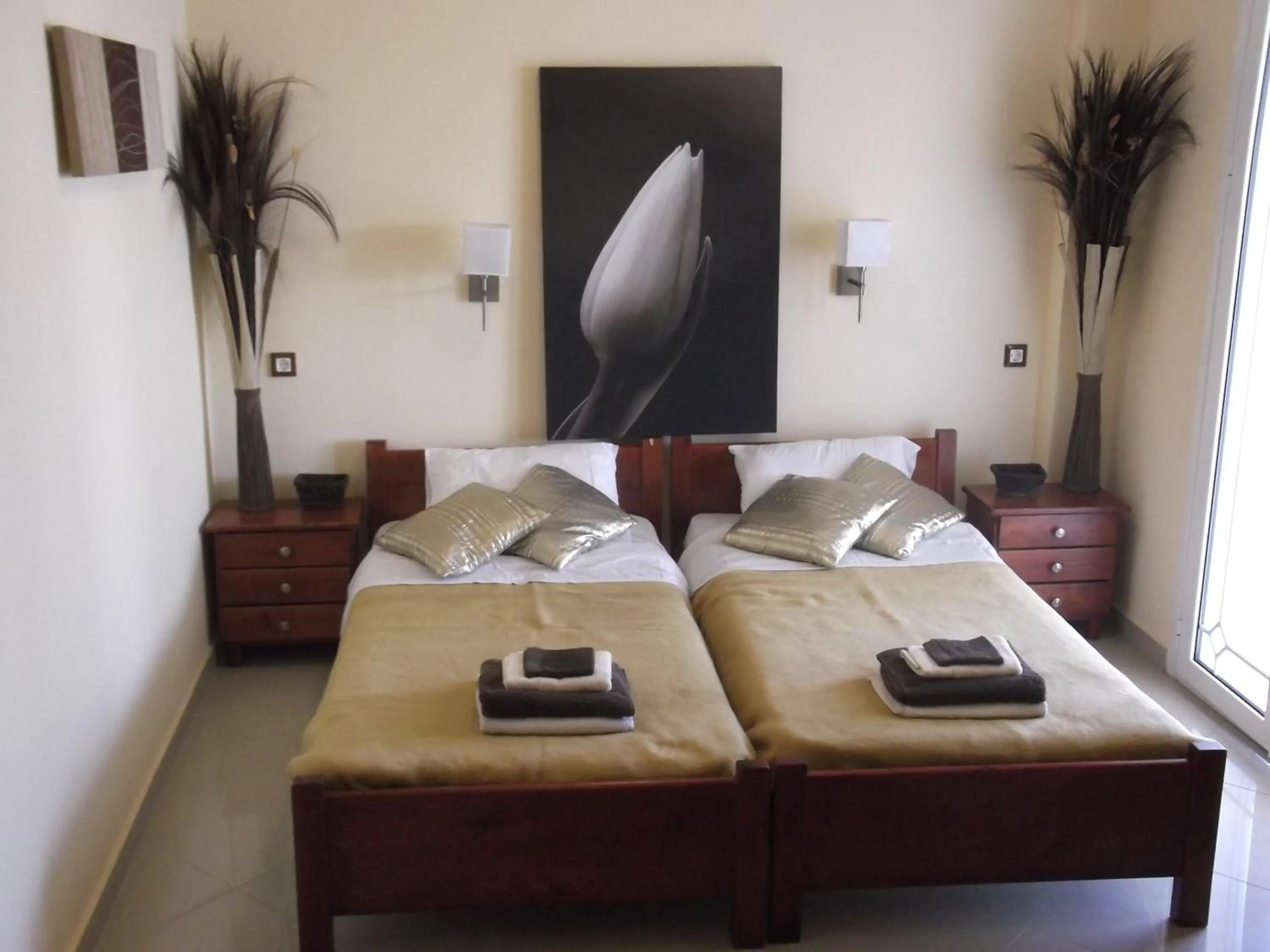 Bed in Mariana Hotel