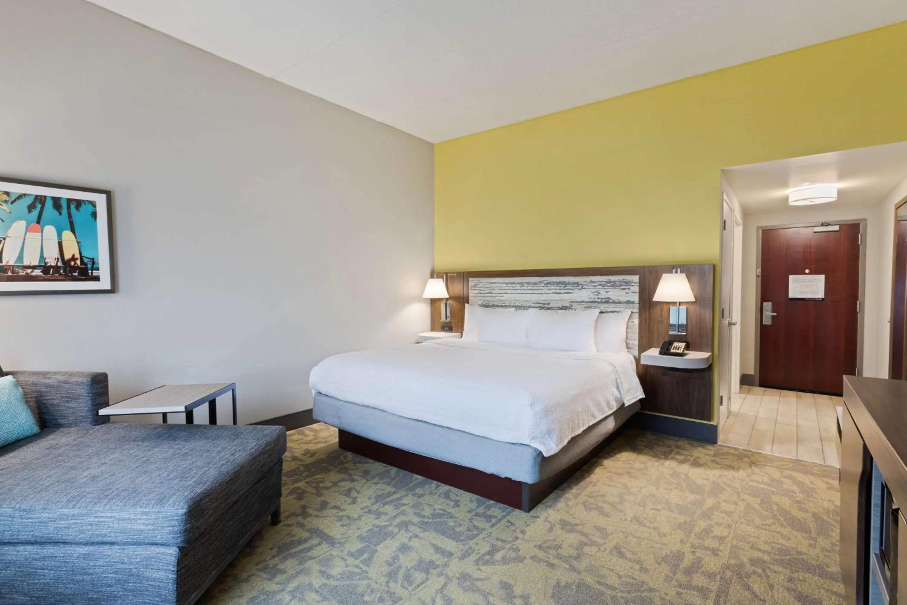 Bed in Hampton Inn Jacksonville-I-295 East/Baymeadows