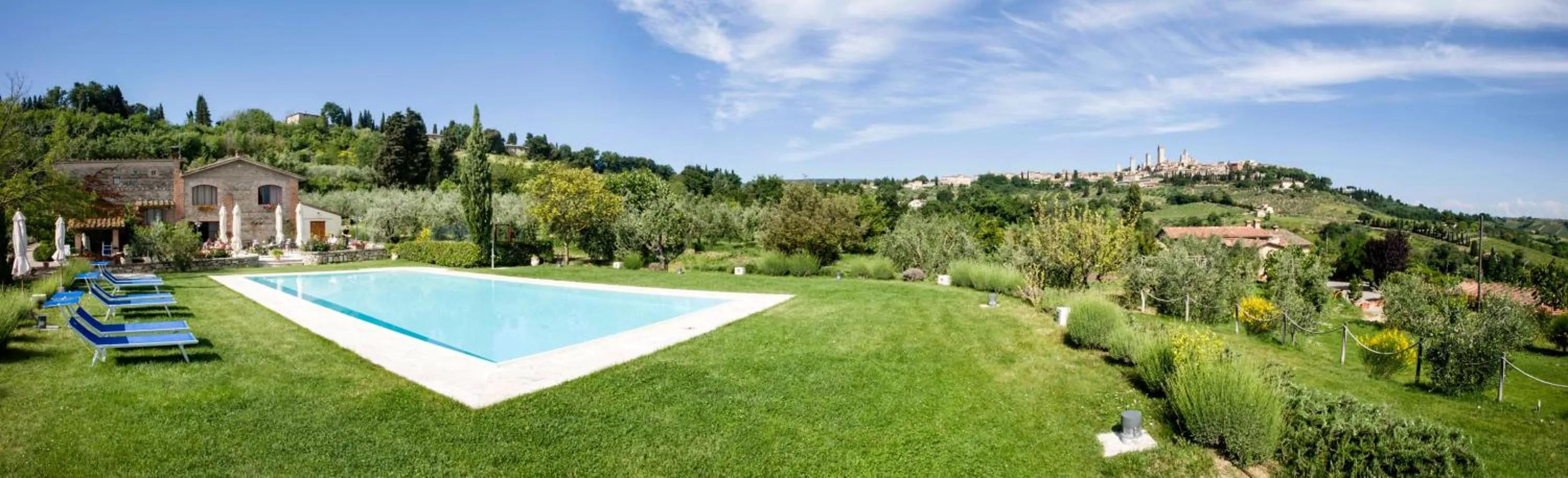 Natural landscape in B&B Ponte a Nappo San Gimignano