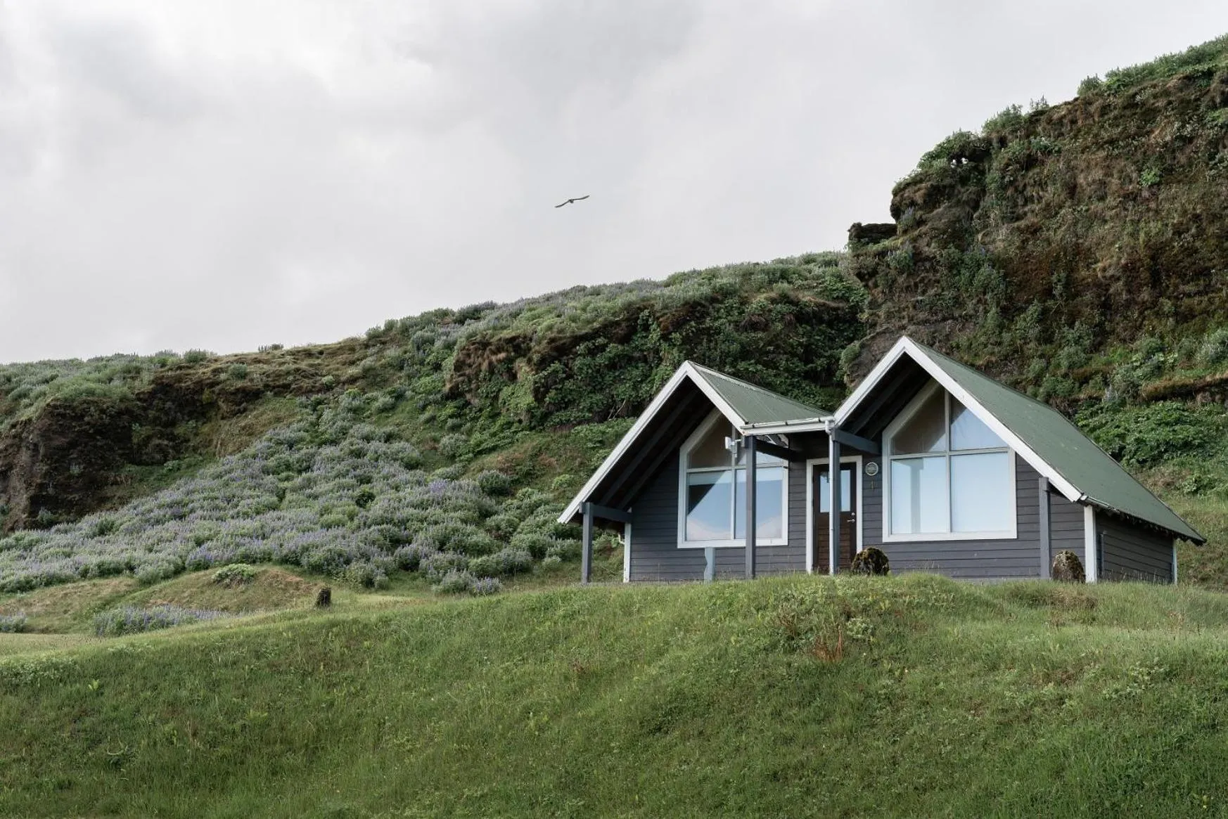 Facade/entrance in Vík Cottages