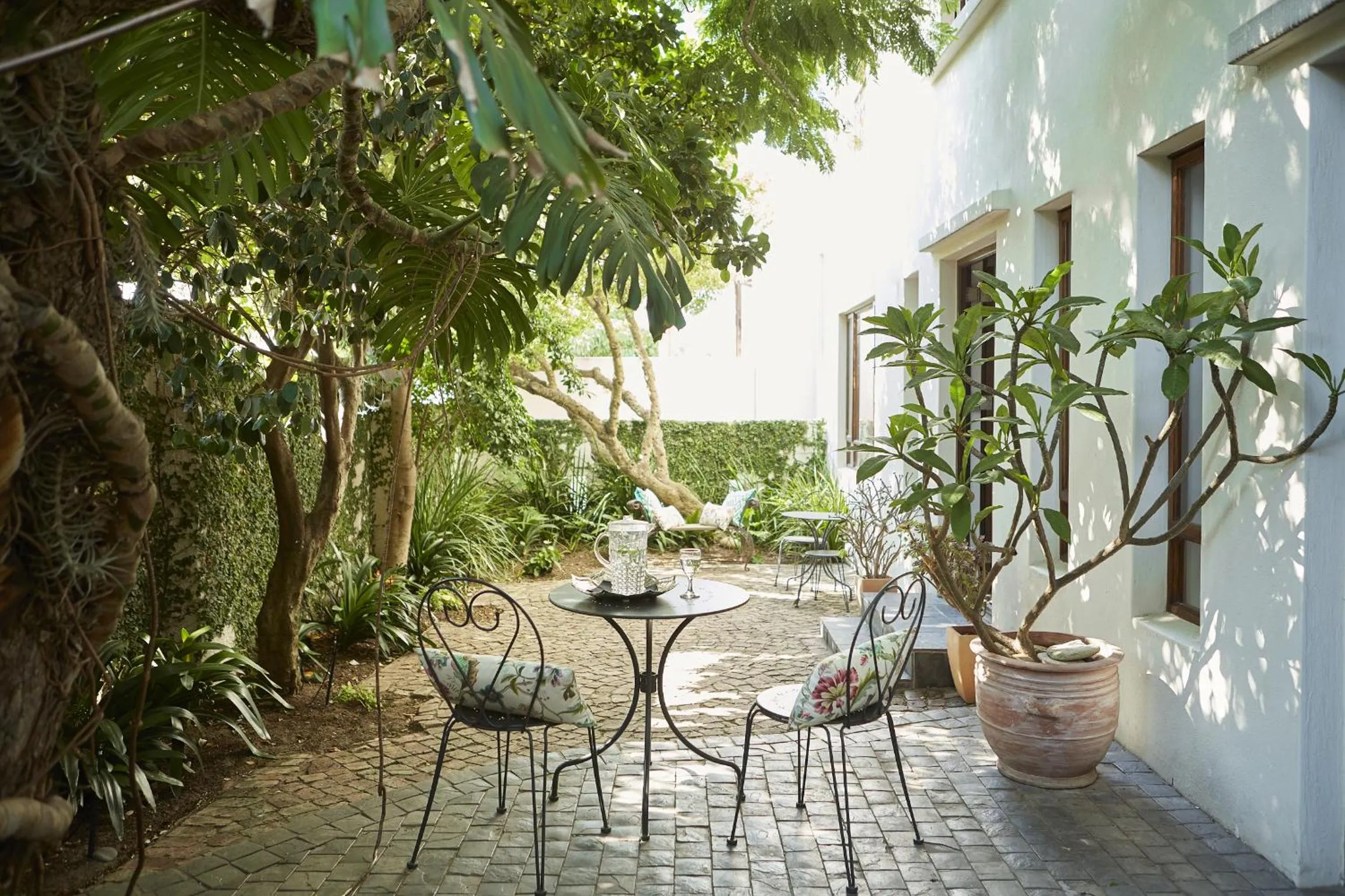 Garden in Bayflowers Guest House