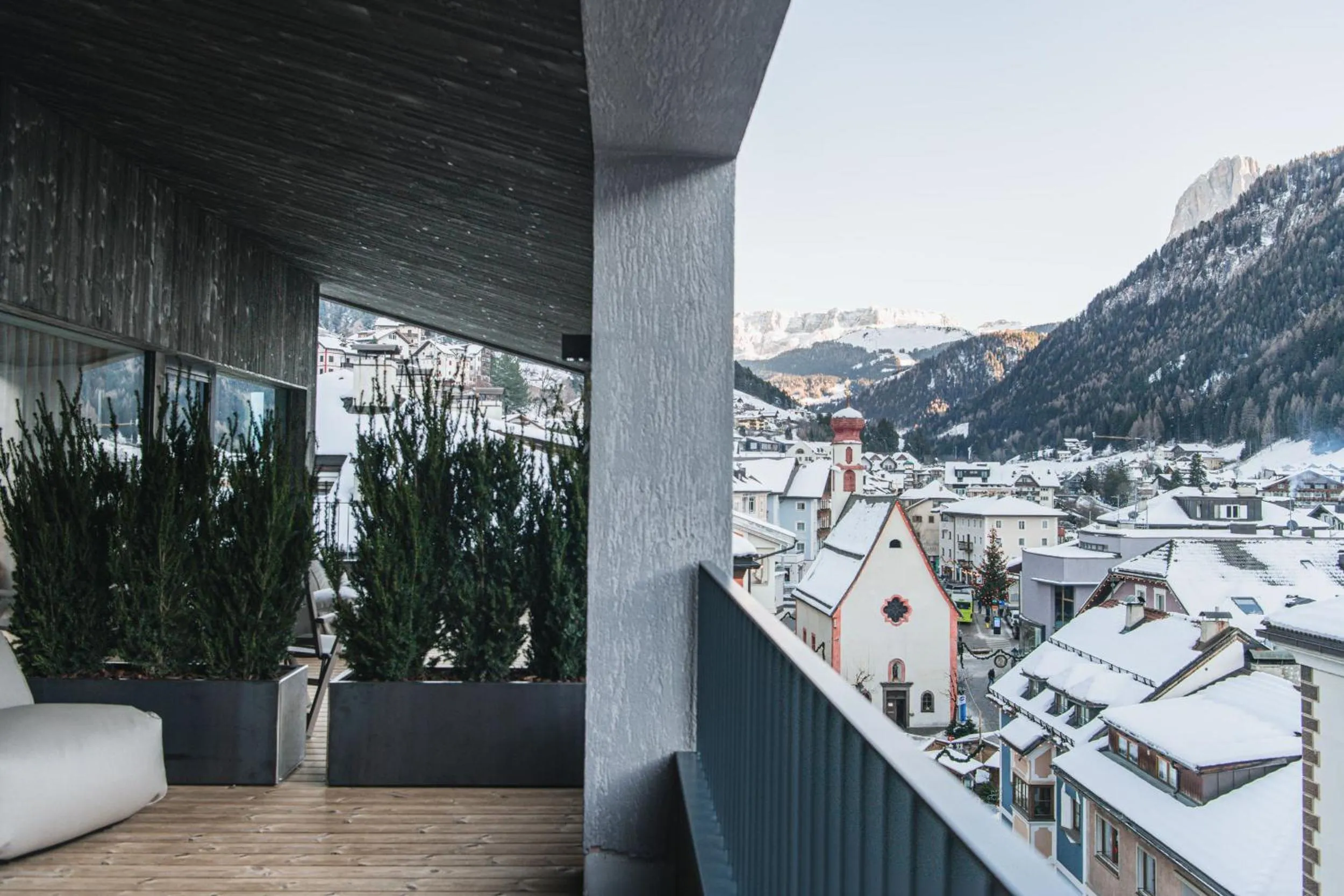 Balcony/Terrace in Aquila Dolomites Residence