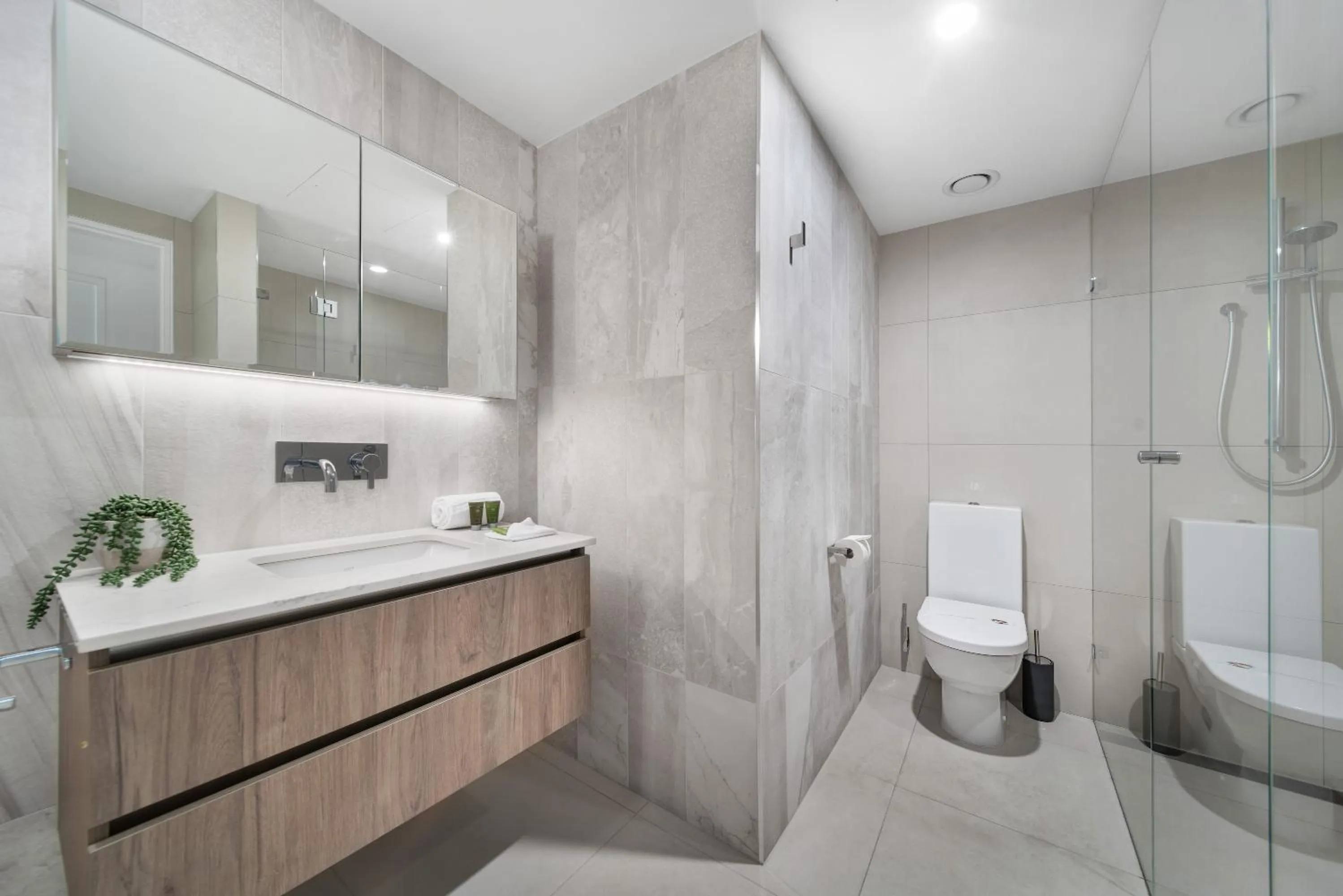 Bathroom in m1 Resort