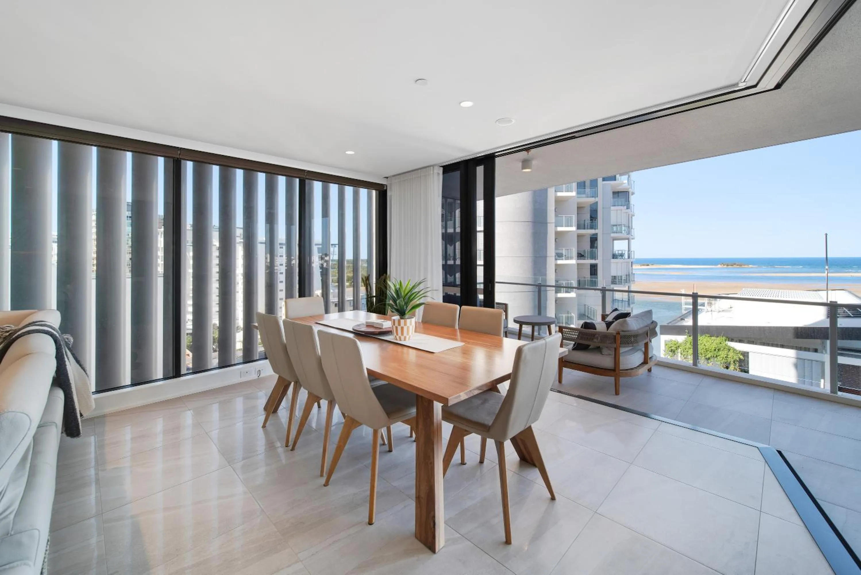 Dining area in m1 Resort