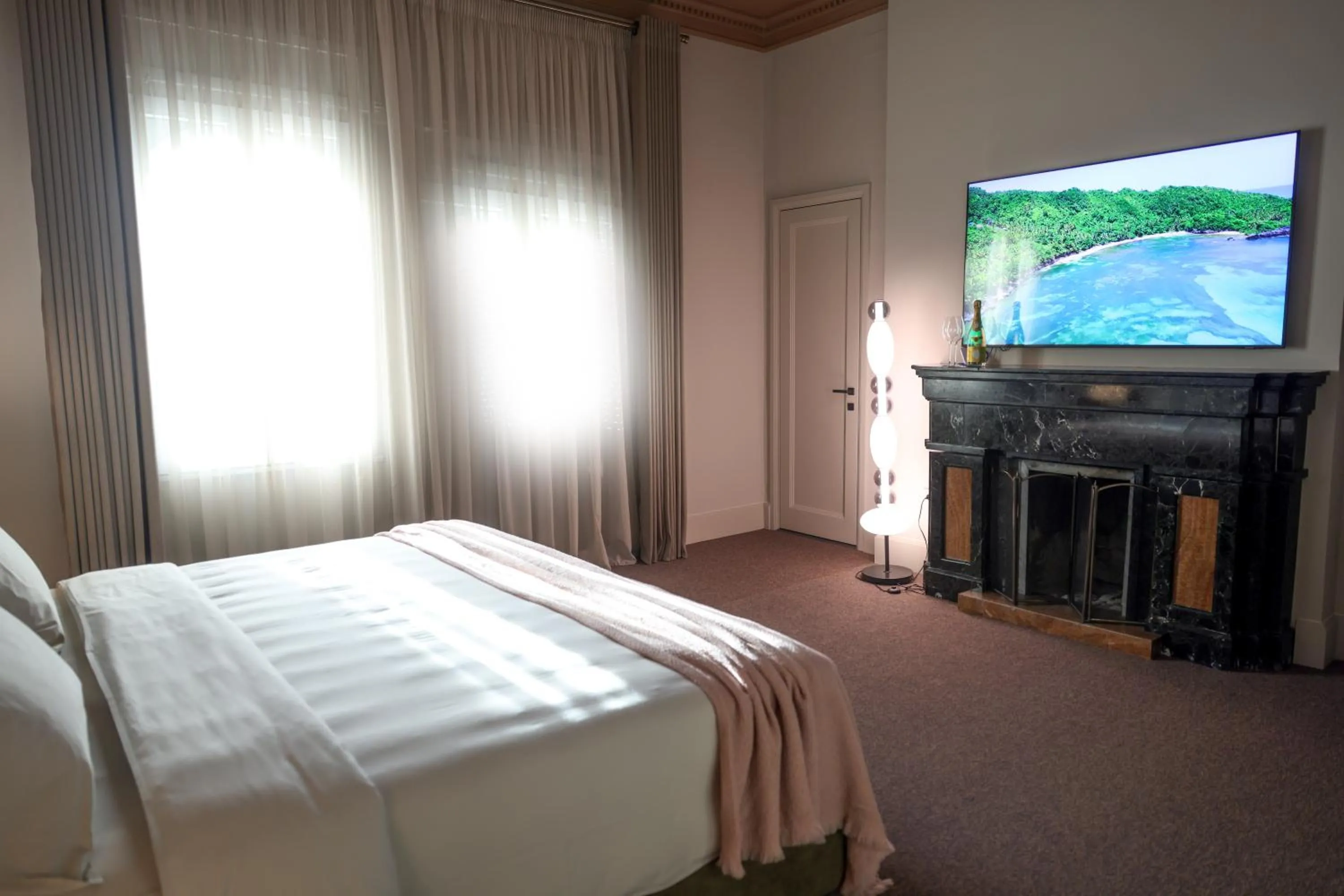 Bed in Padam Boutique Hotel