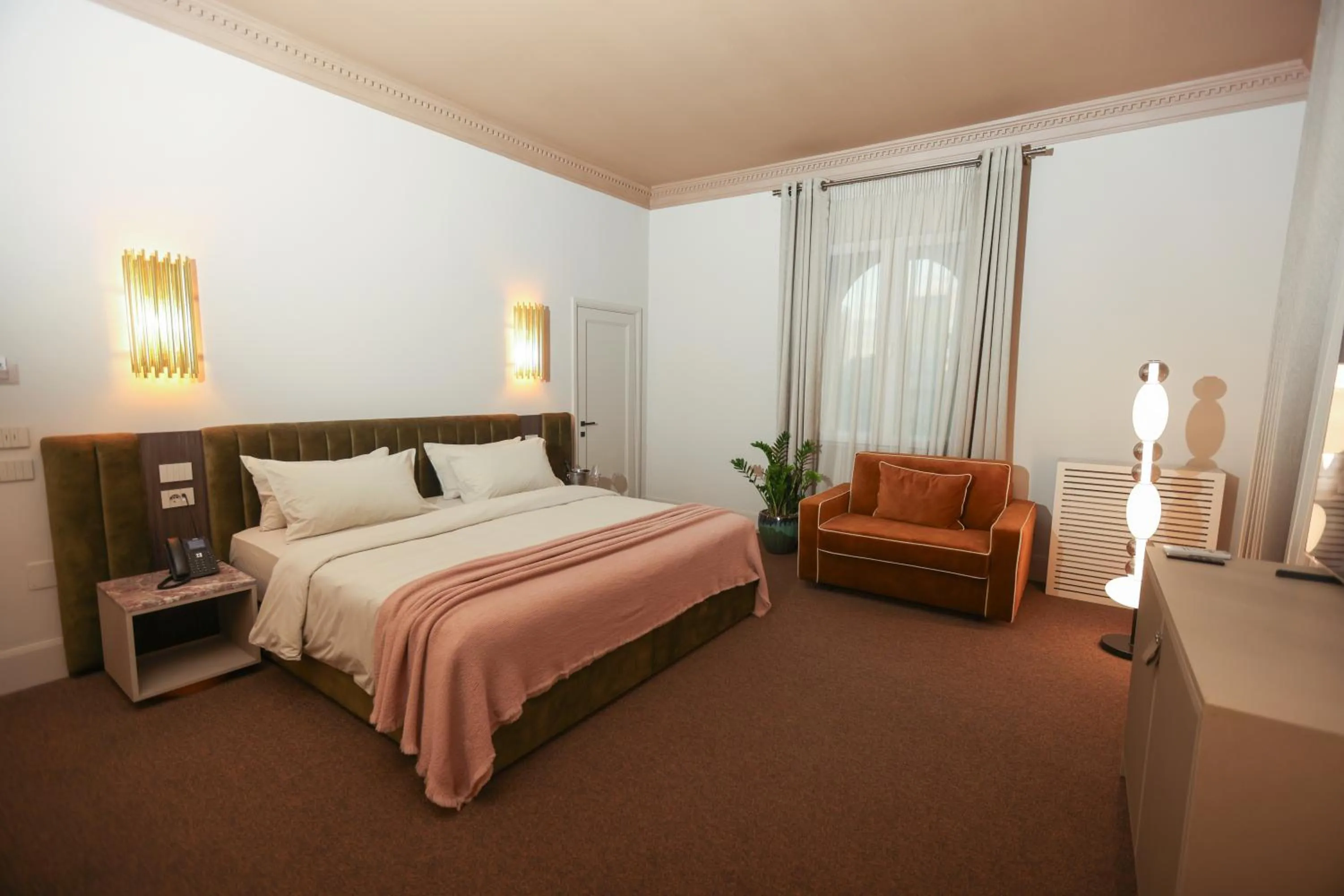 Bed in Padam Boutique Hotel