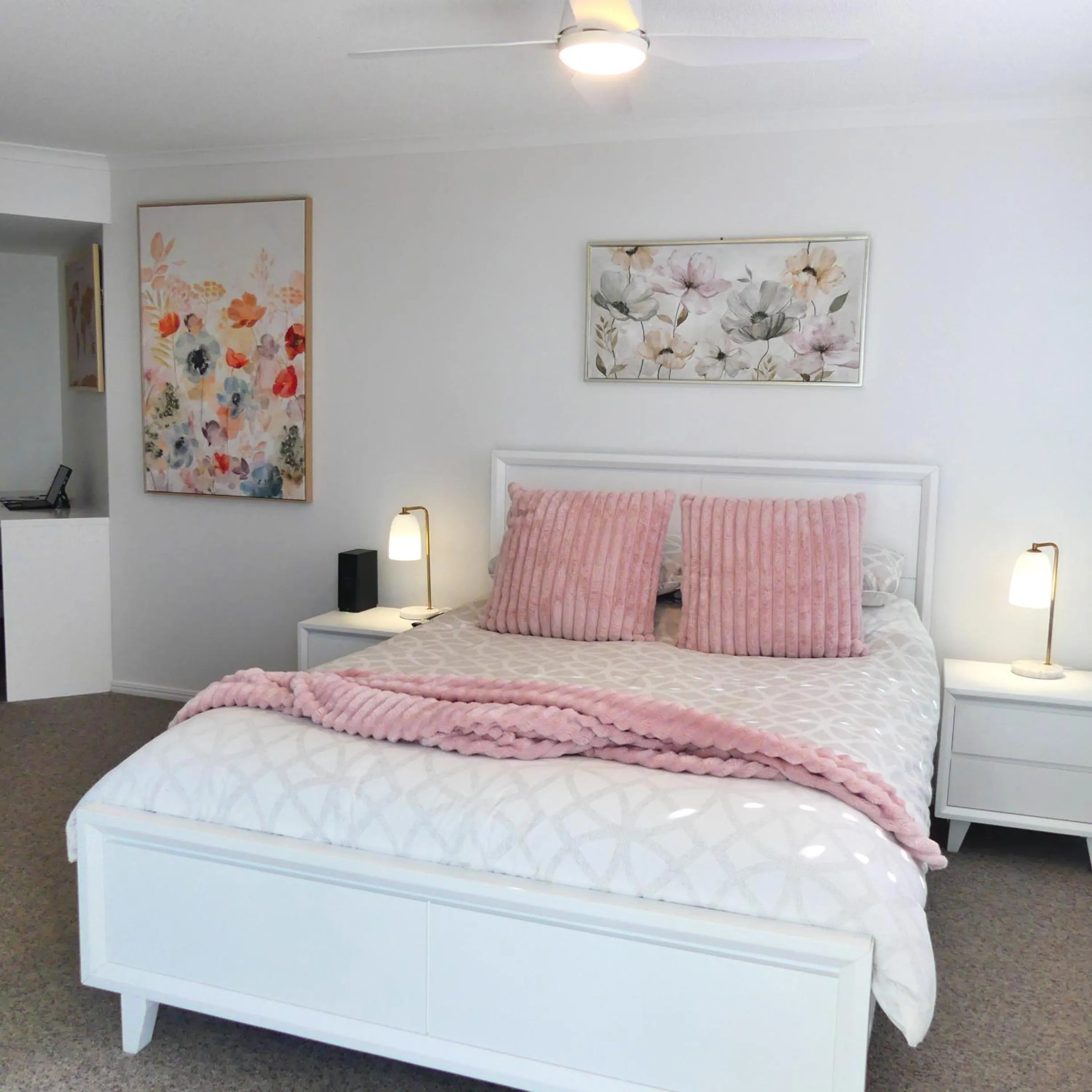 Bed in Bargara Blue Resort