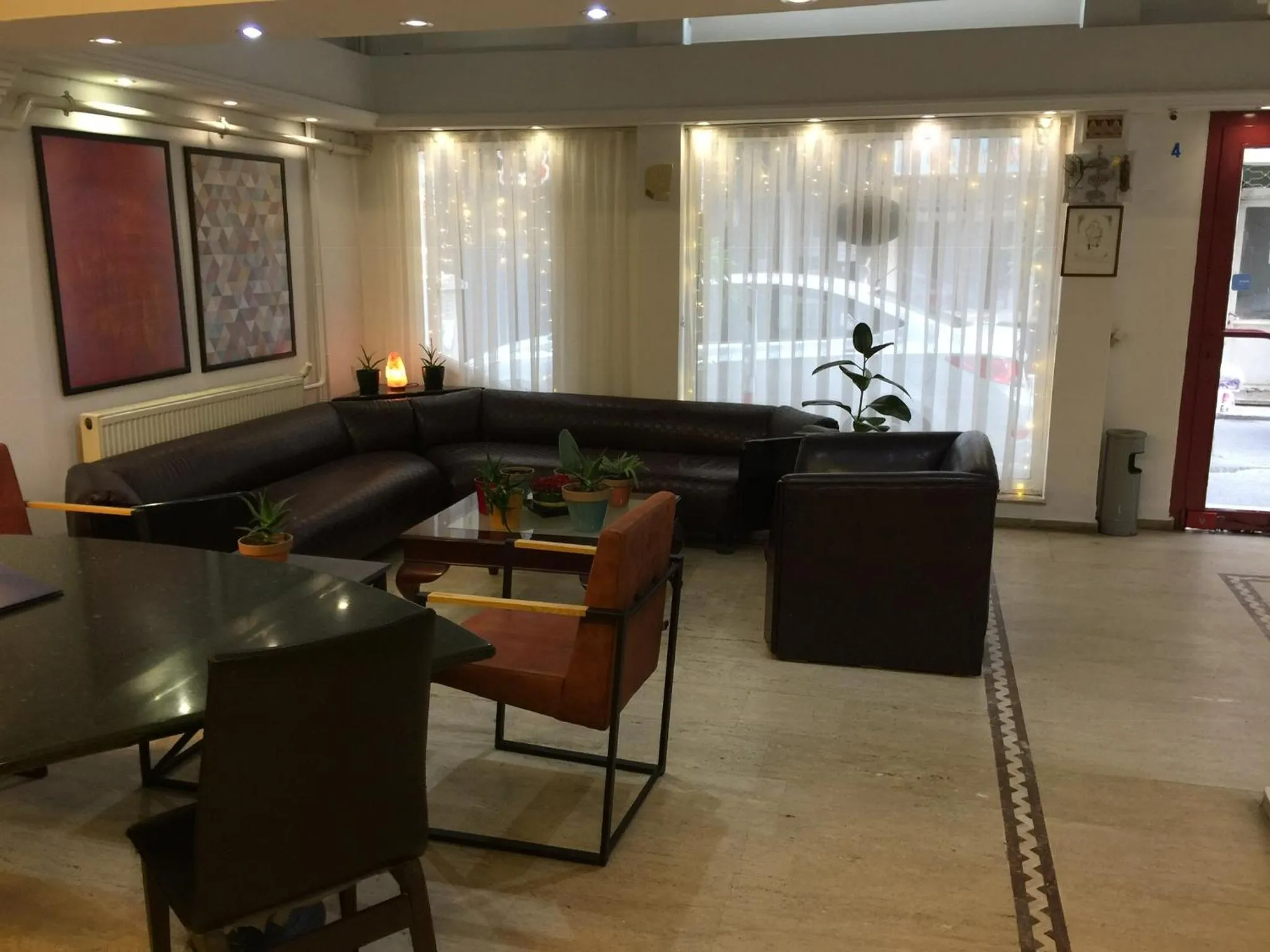 Lobby or reception in Hotel Balca