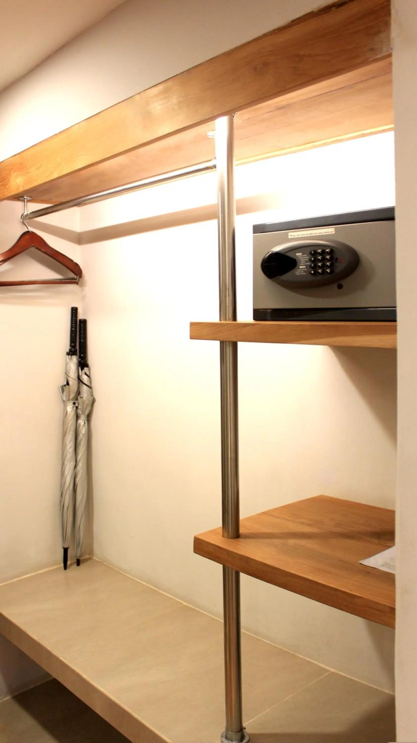 wardrobe in AlamKulkul Boutique Resort