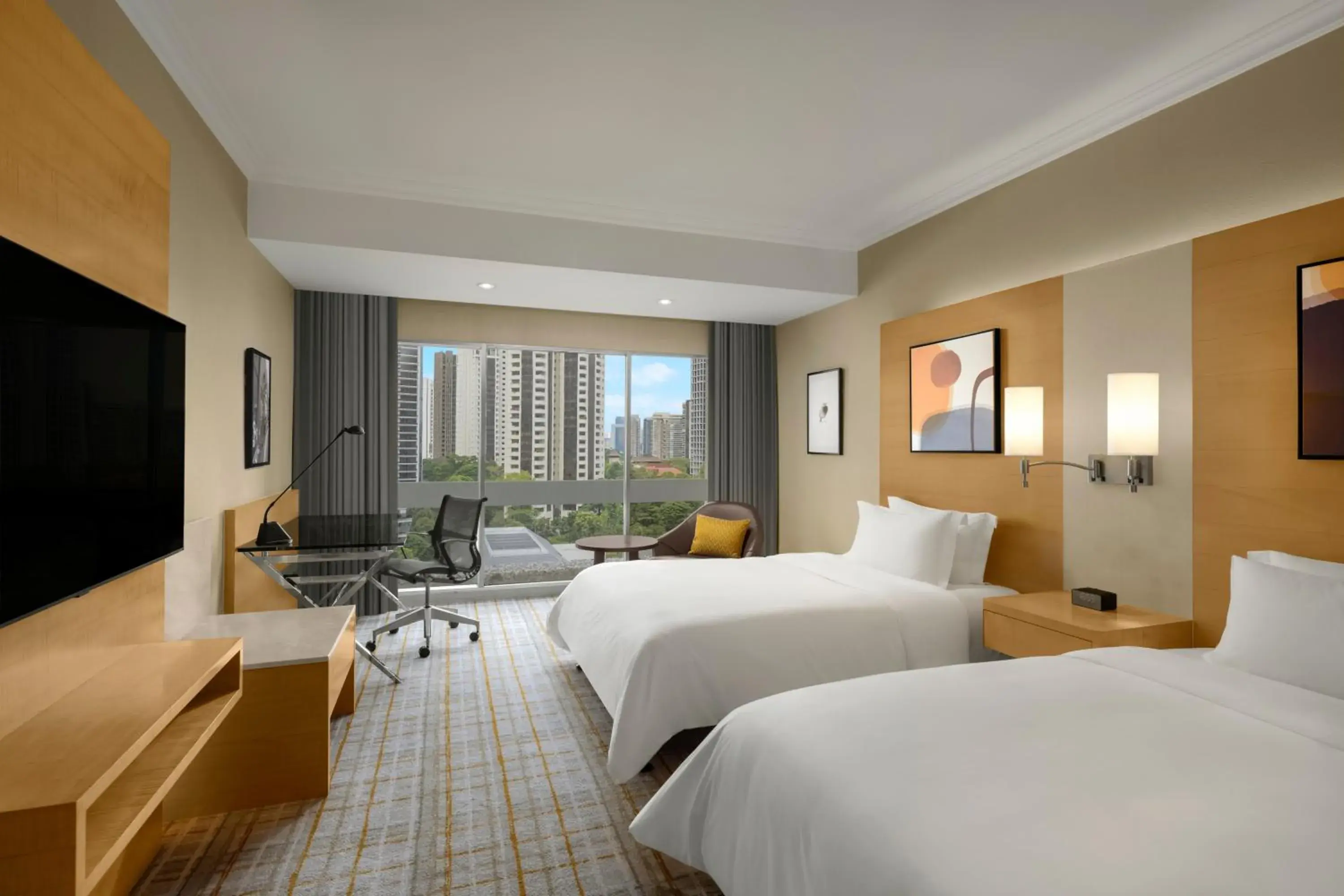 Deluxe Twin Room in voco Orchard Singapore by IHG Deluxe Twin Room in voco Orchard Singapore by IHG