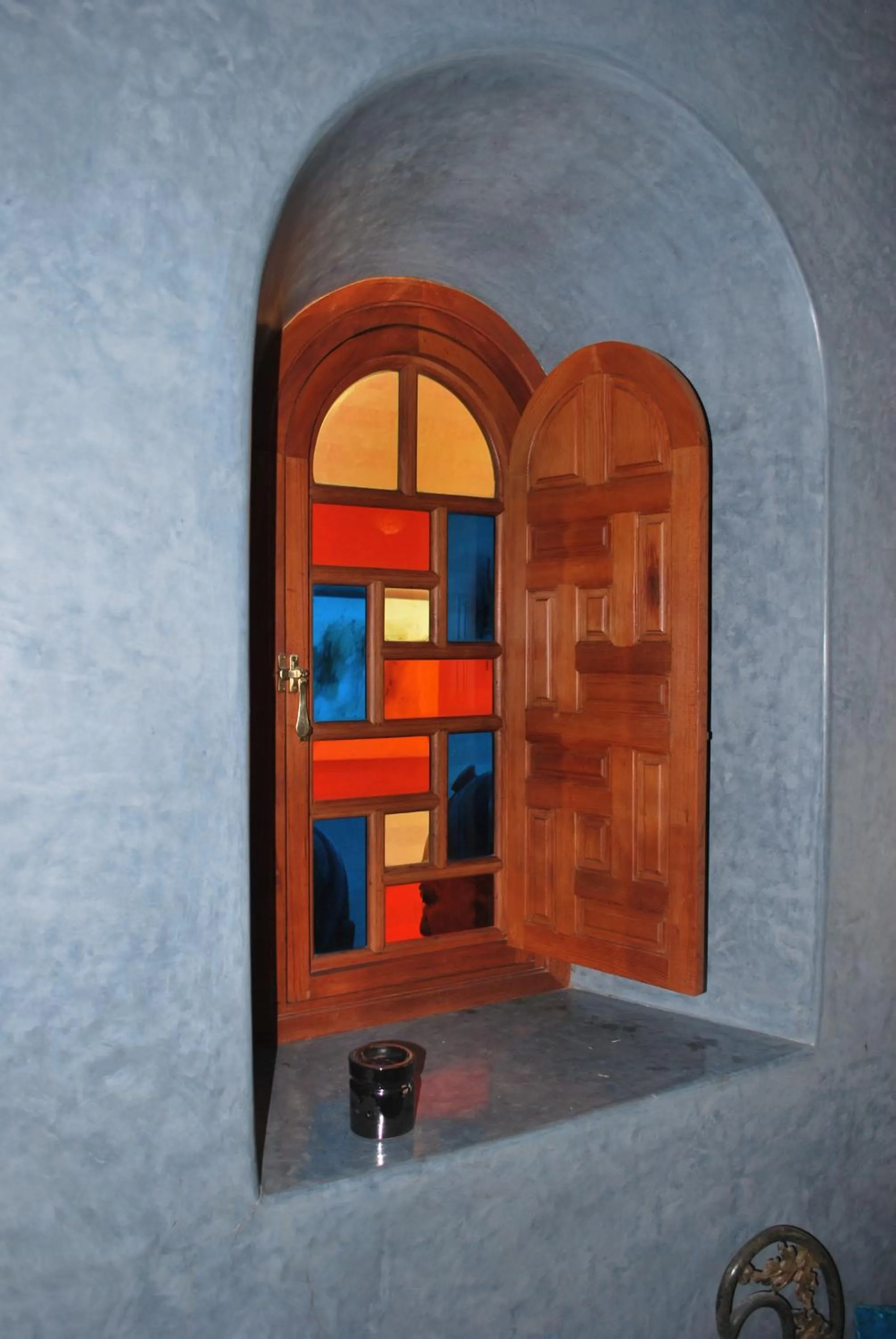 Decorative detail in Casa Taos