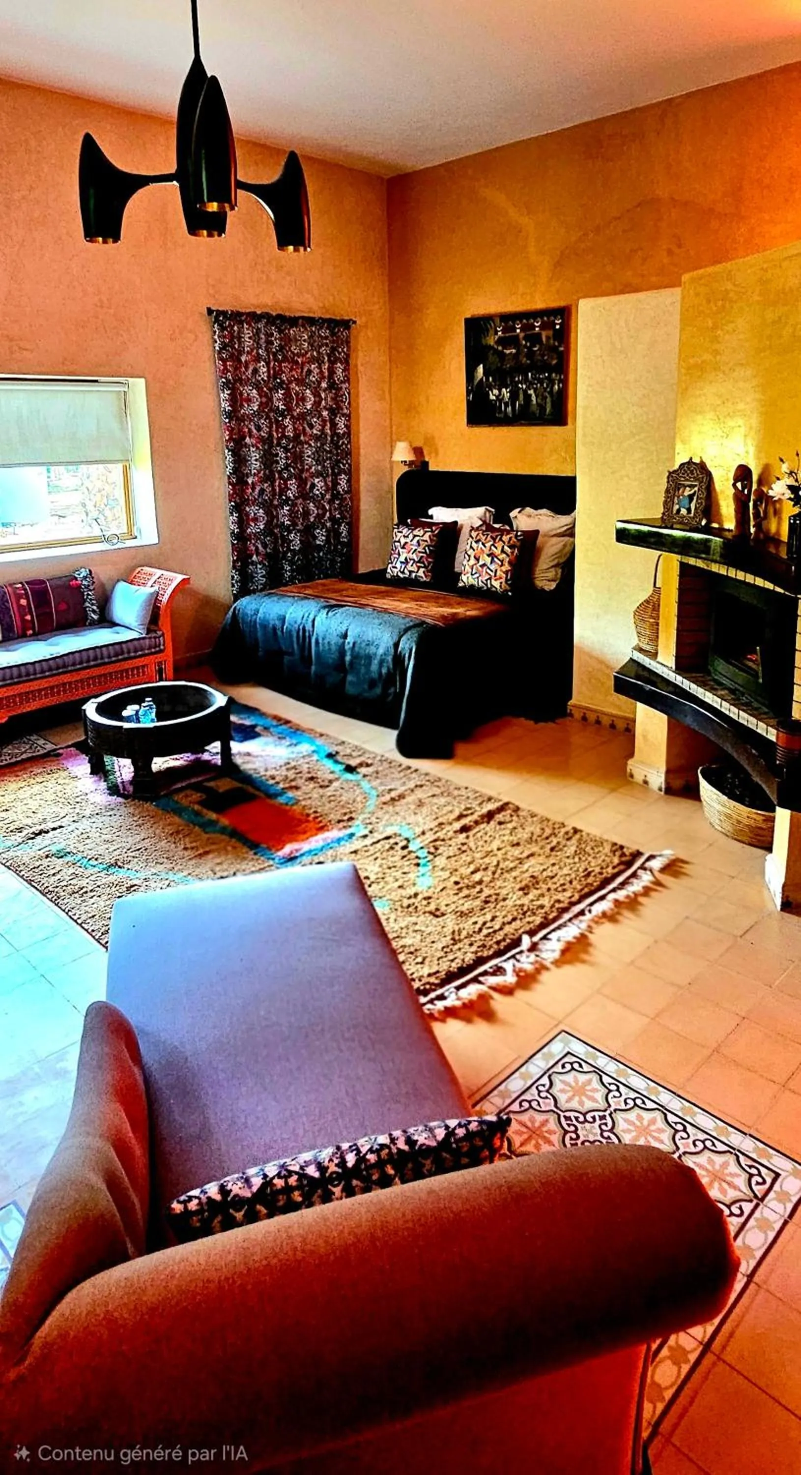 Decorative detail in Casa Taos