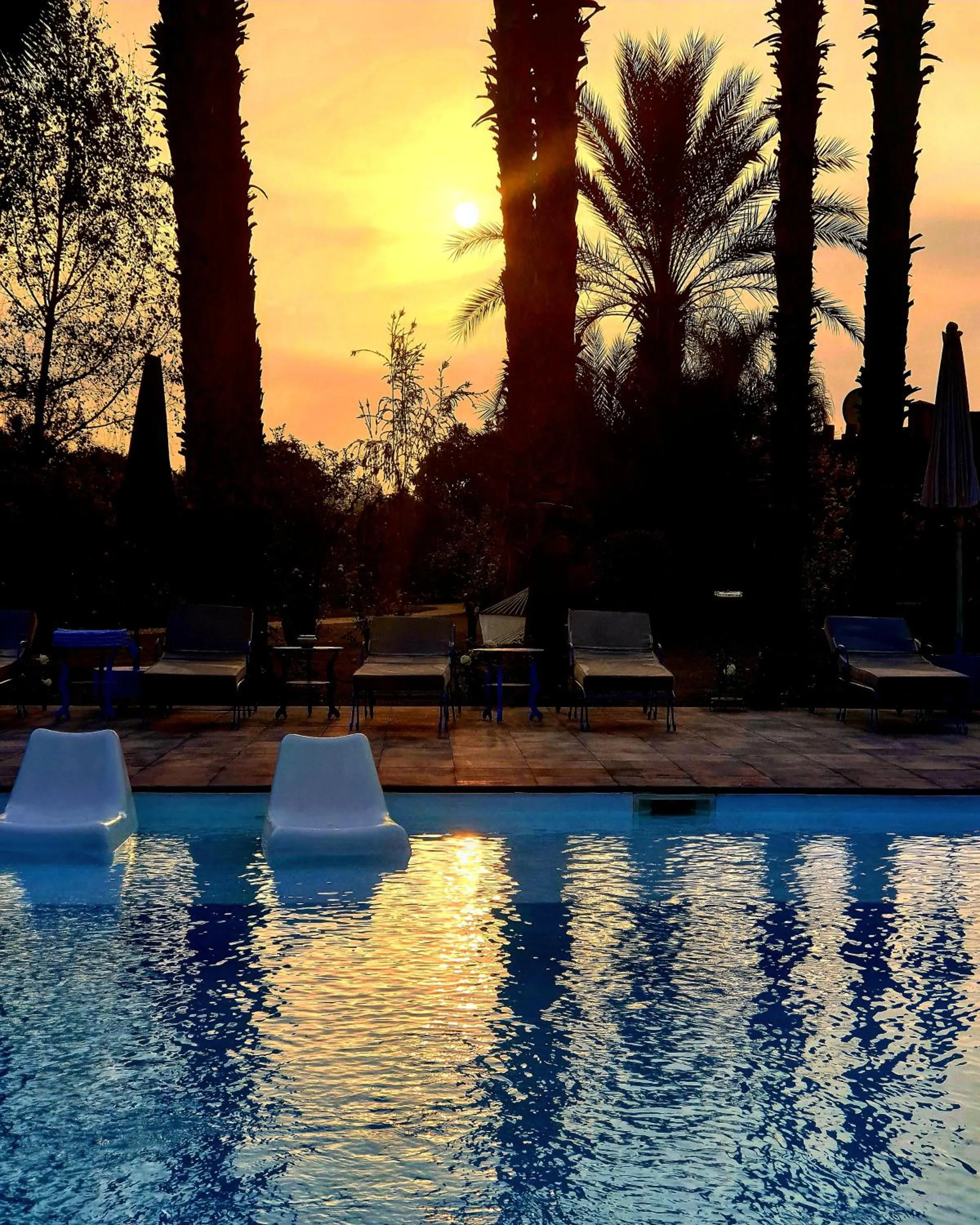 Swimming pool in Casa Taos