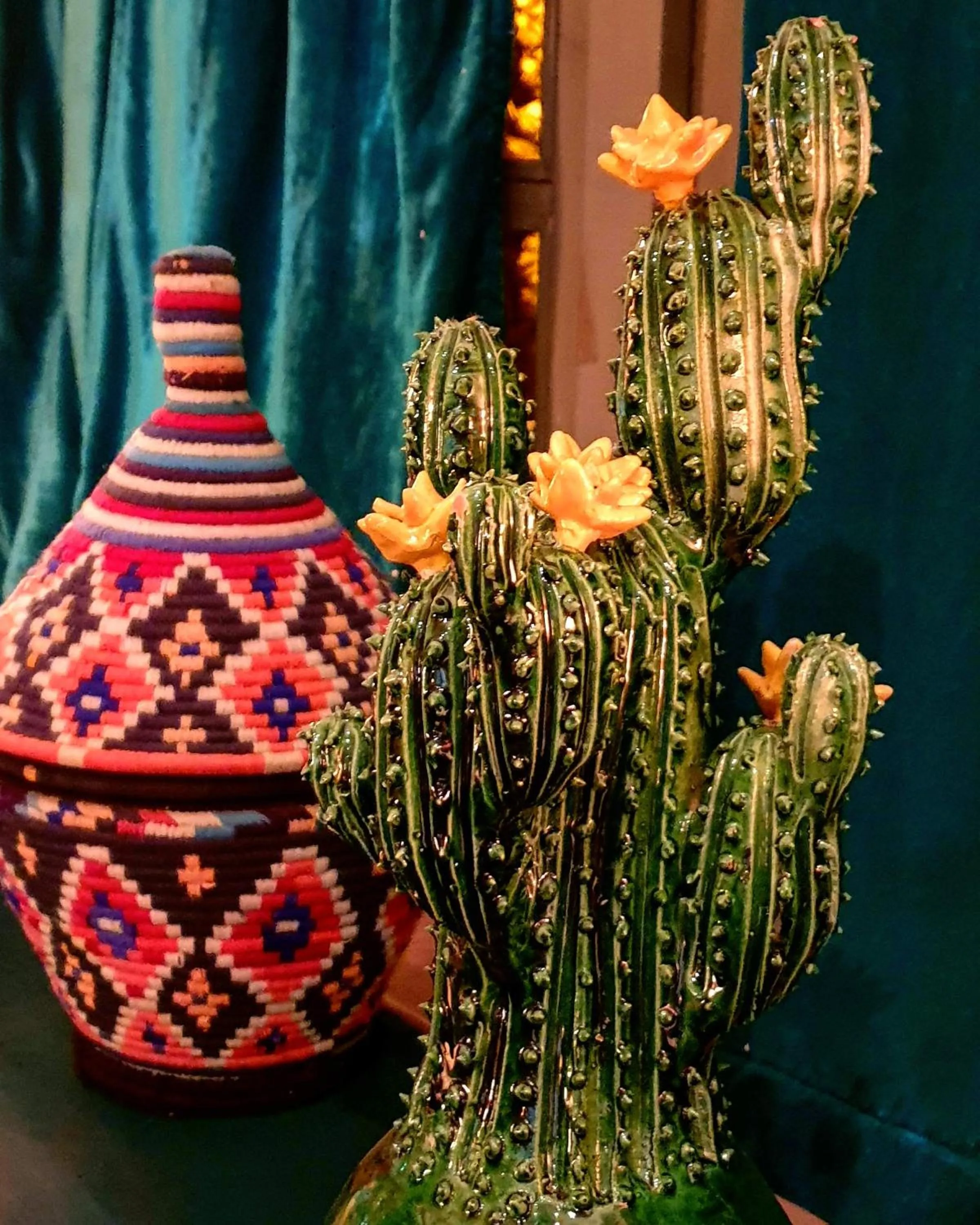 Decorative detail in Casa Taos