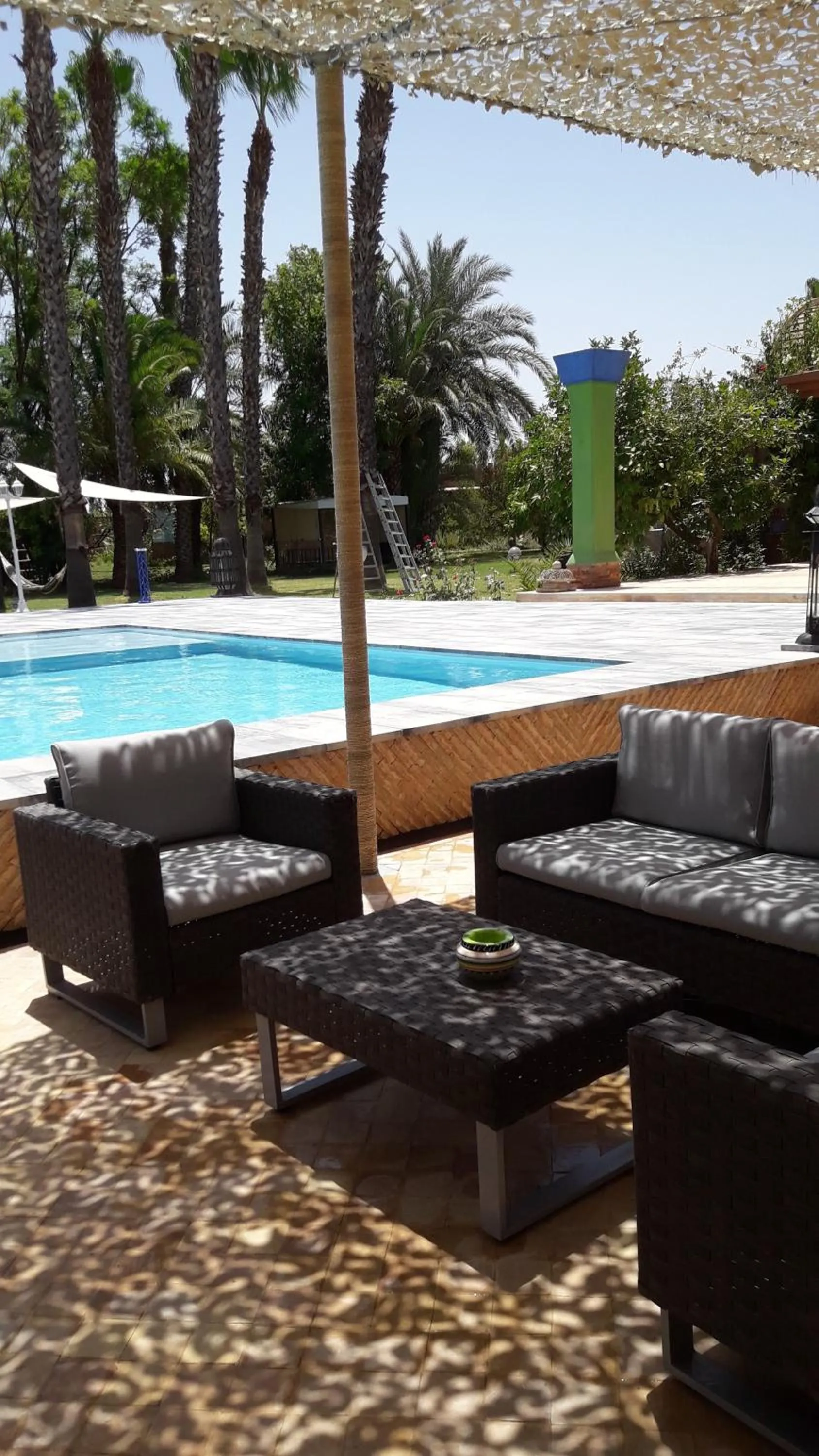 Living room in Casa Taos