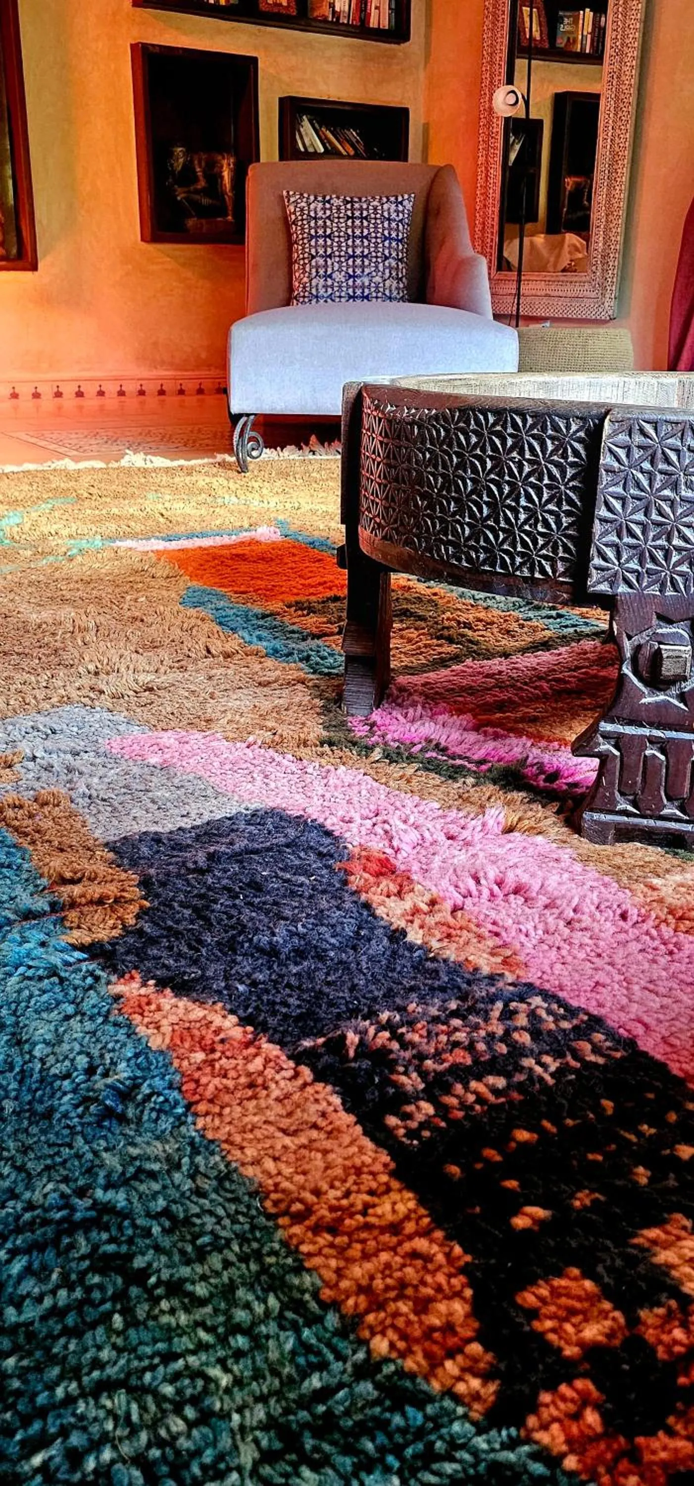 Decorative detail in Casa Taos