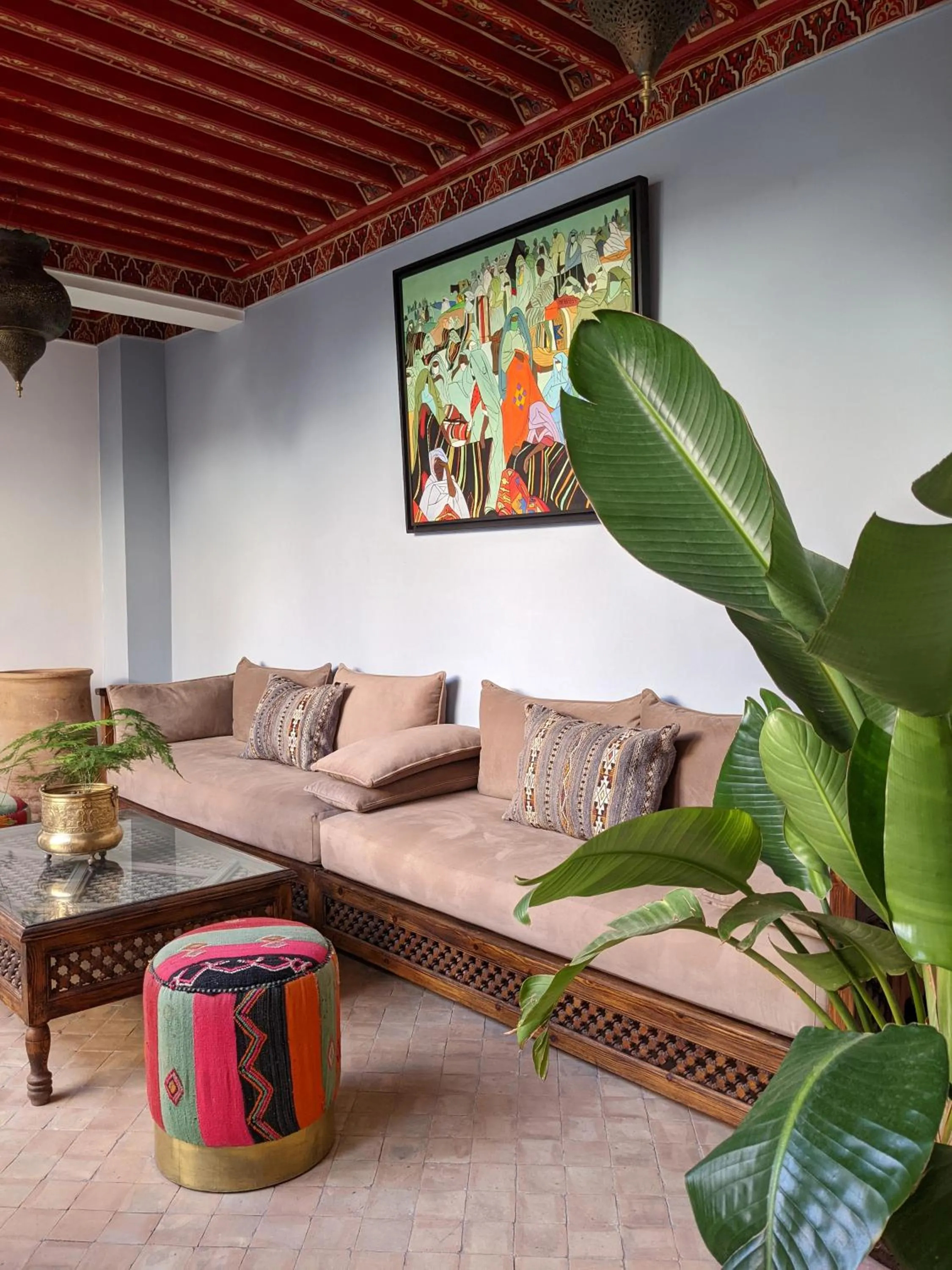 Living room in Riad Smara