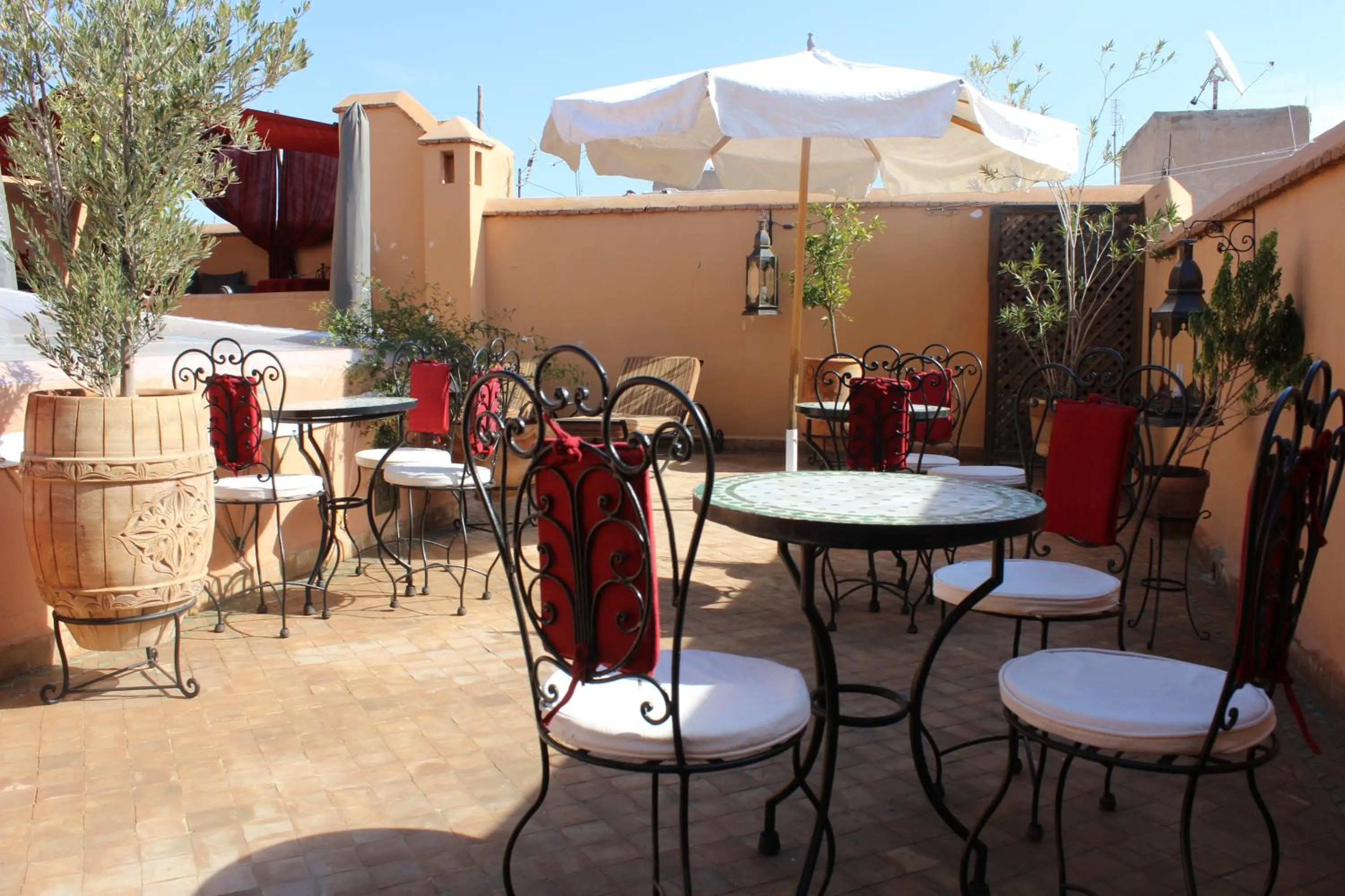 Facade/entrance in Riad Smara