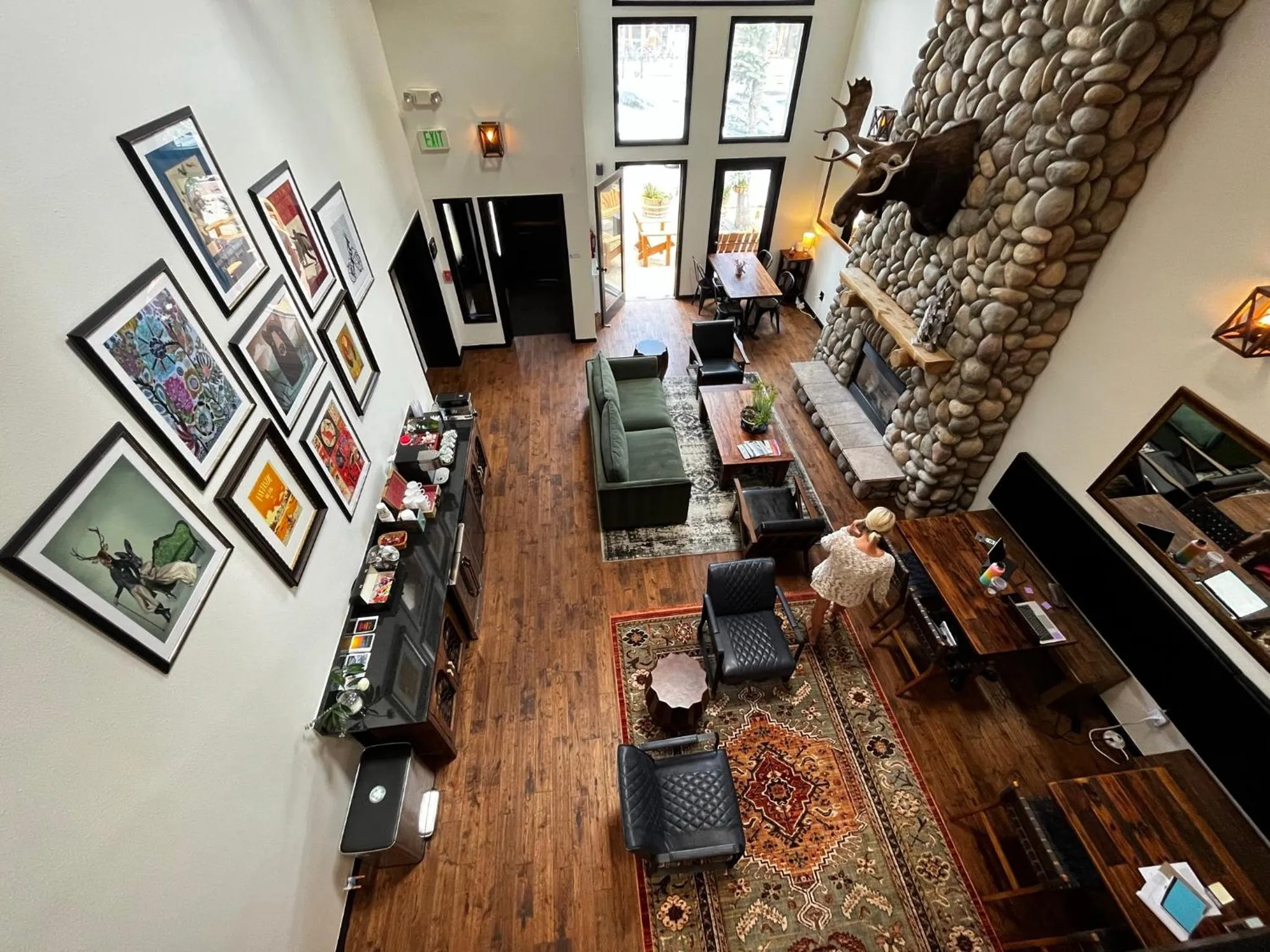 Lobby or reception in Hotel Frisco