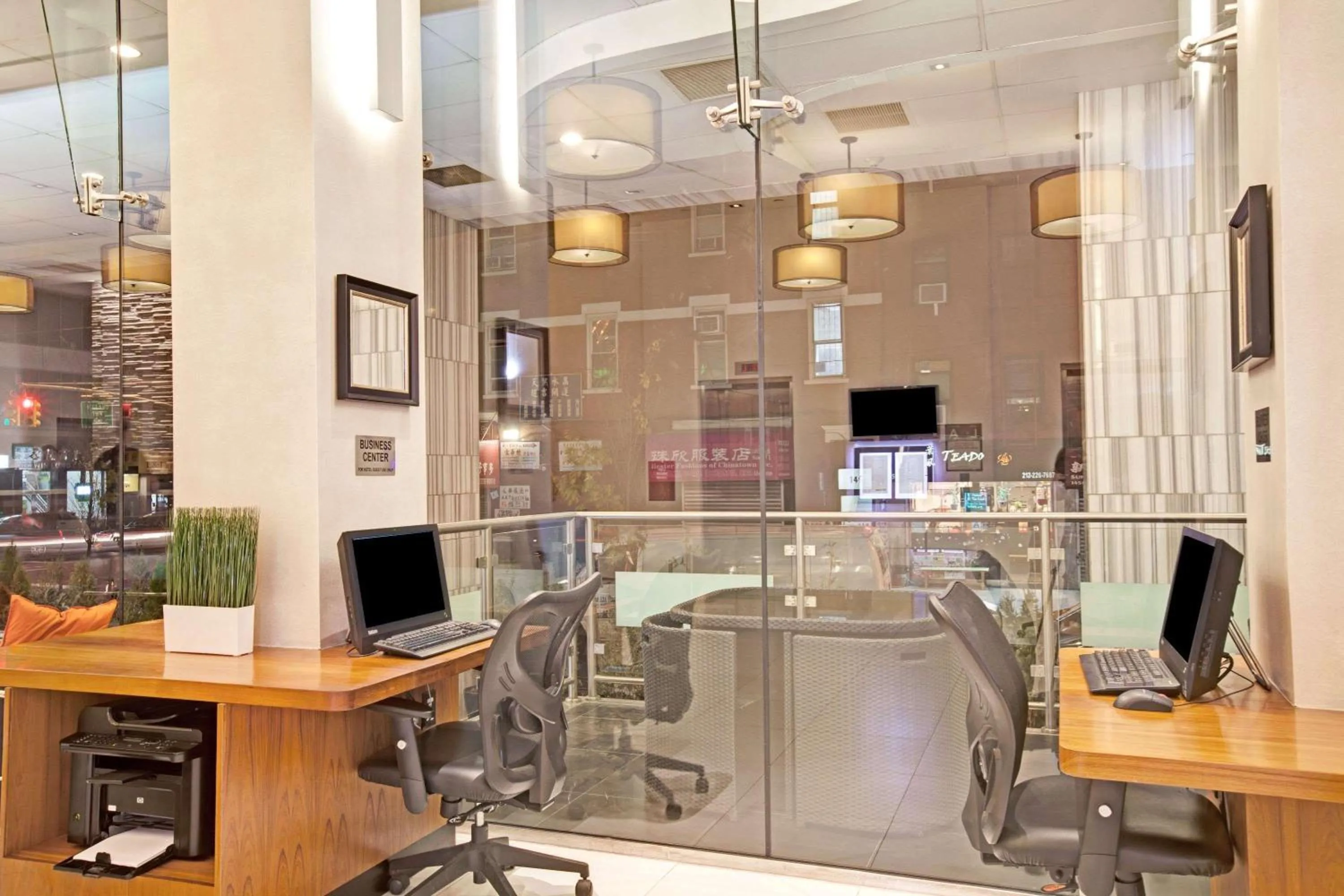 On site in Wyndham Garden Chinatown