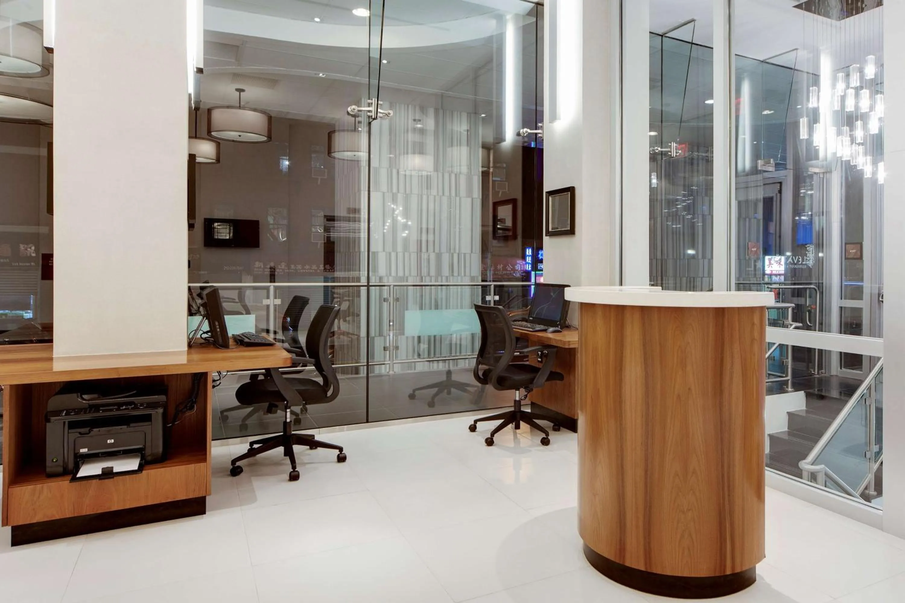 On site in Wyndham Garden Chinatown