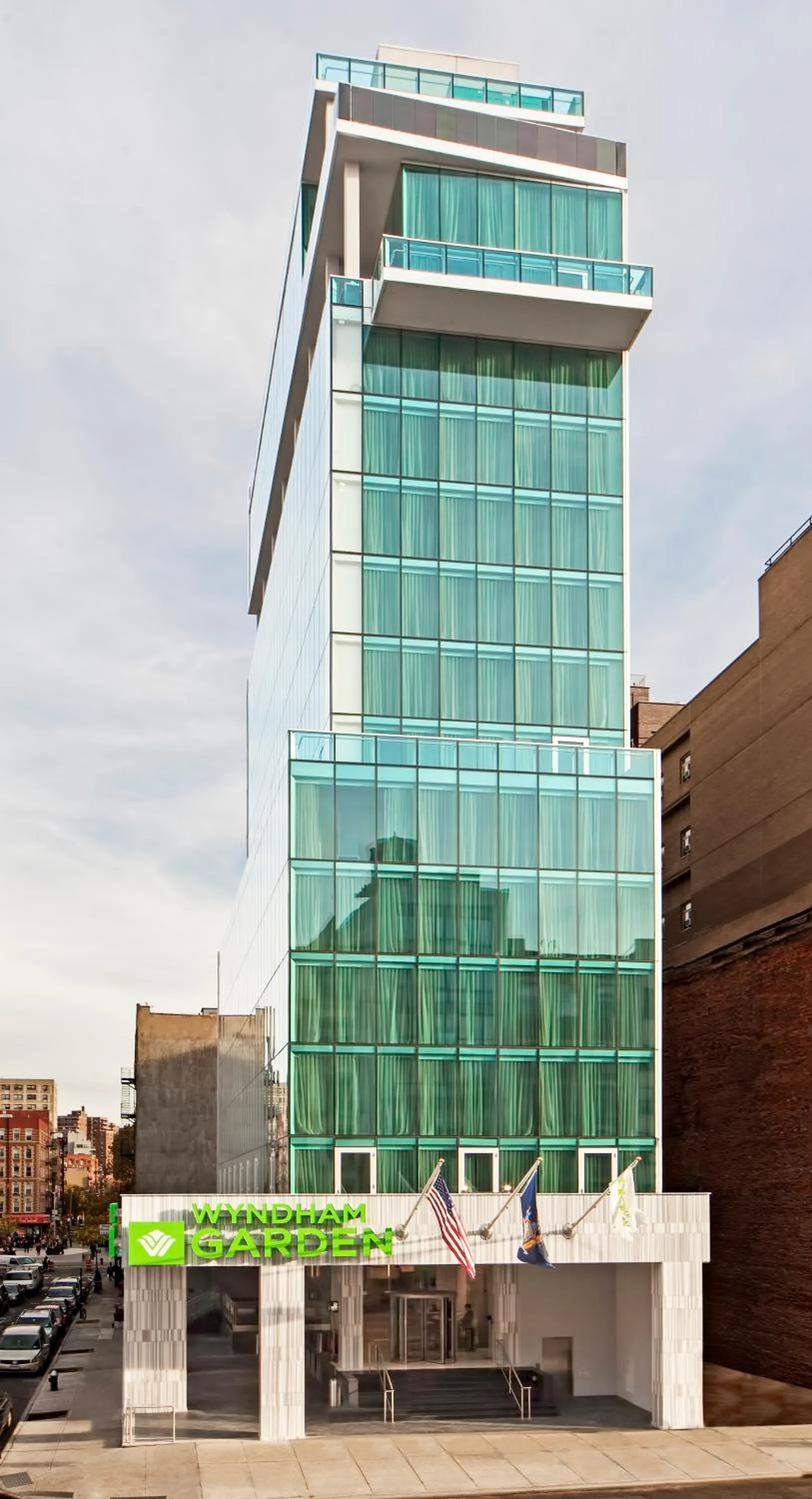 Property building in Wyndham Garden Chinatown