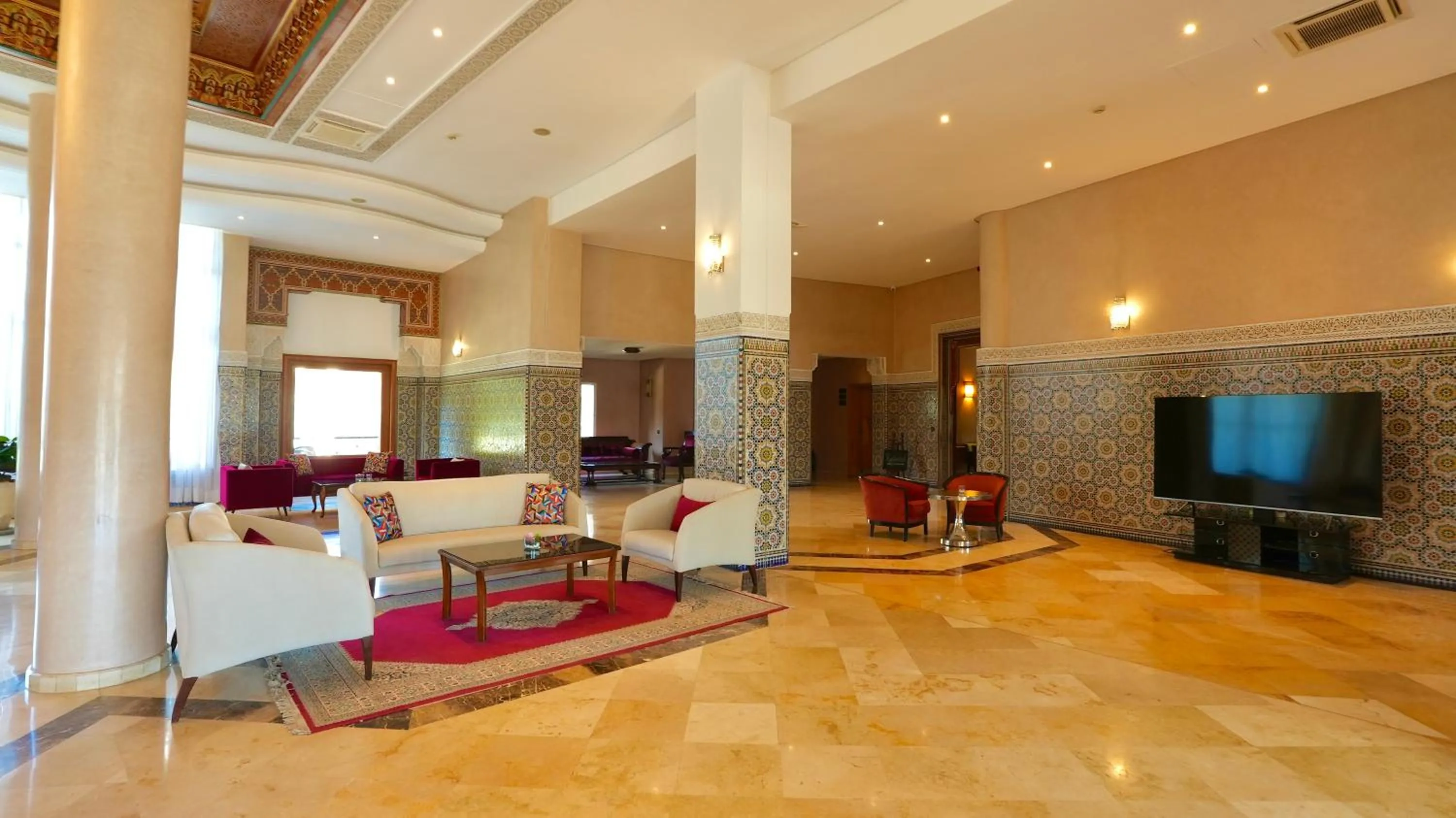 Lobby or reception in Hotel Menzeh Dalia