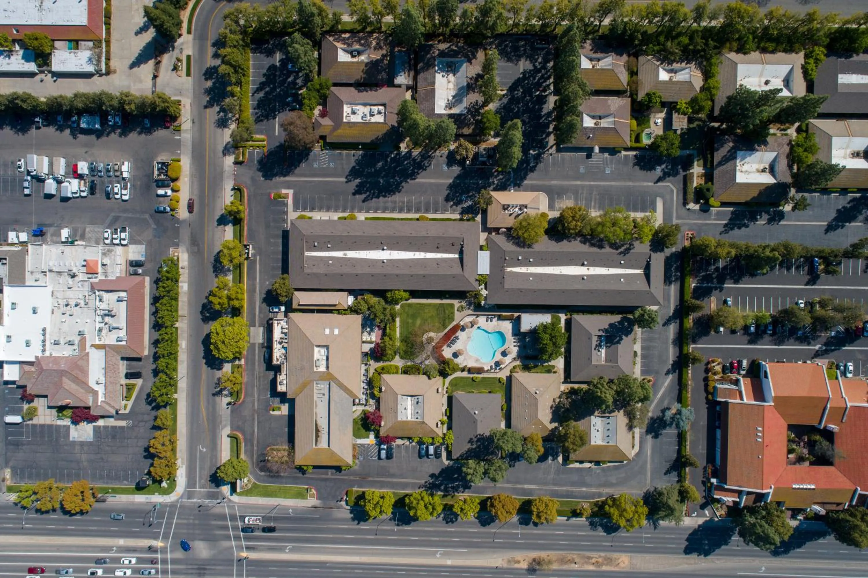 Bird's eye view in Hotel Piccadilly