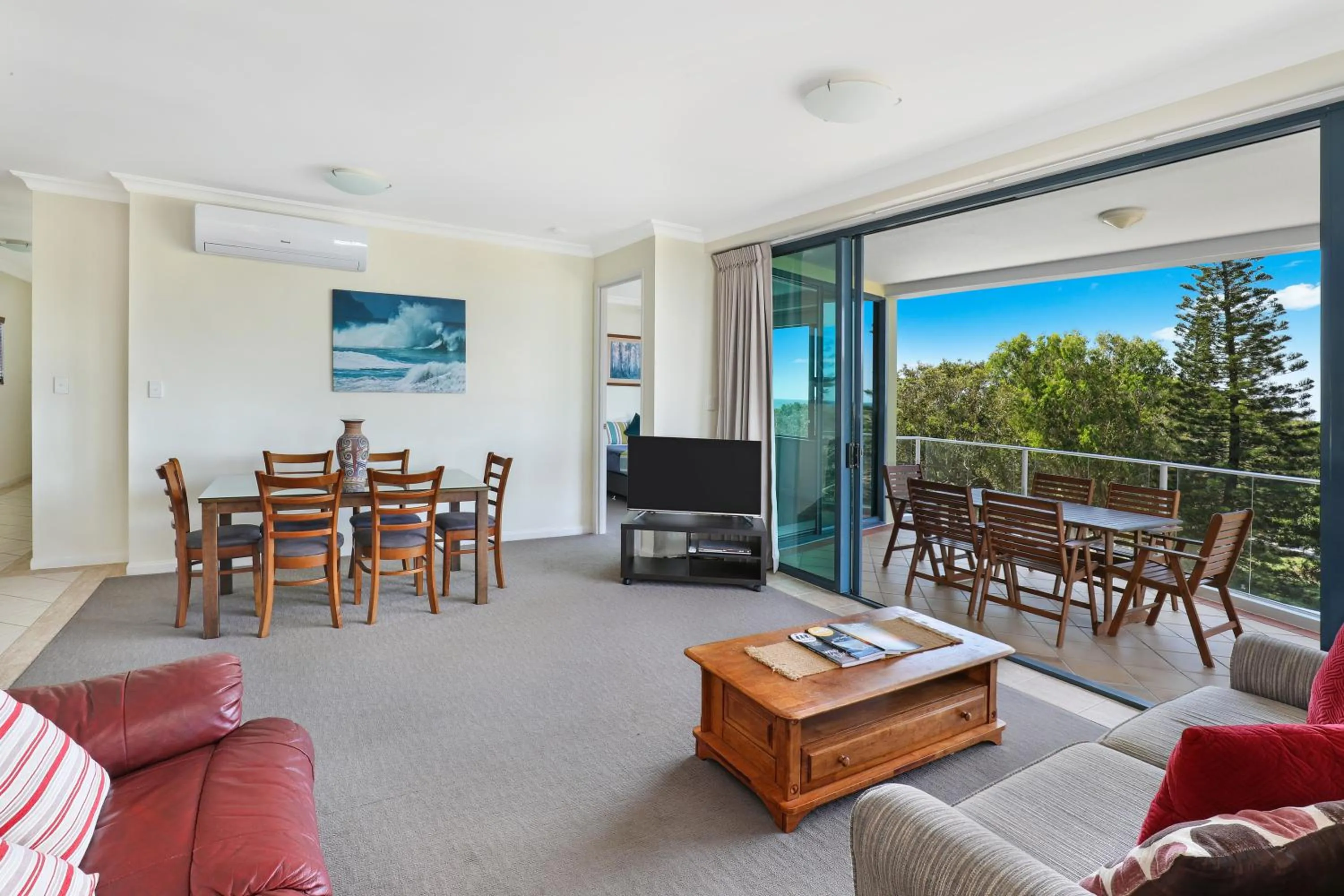 Living room in Santorini Twin Waters